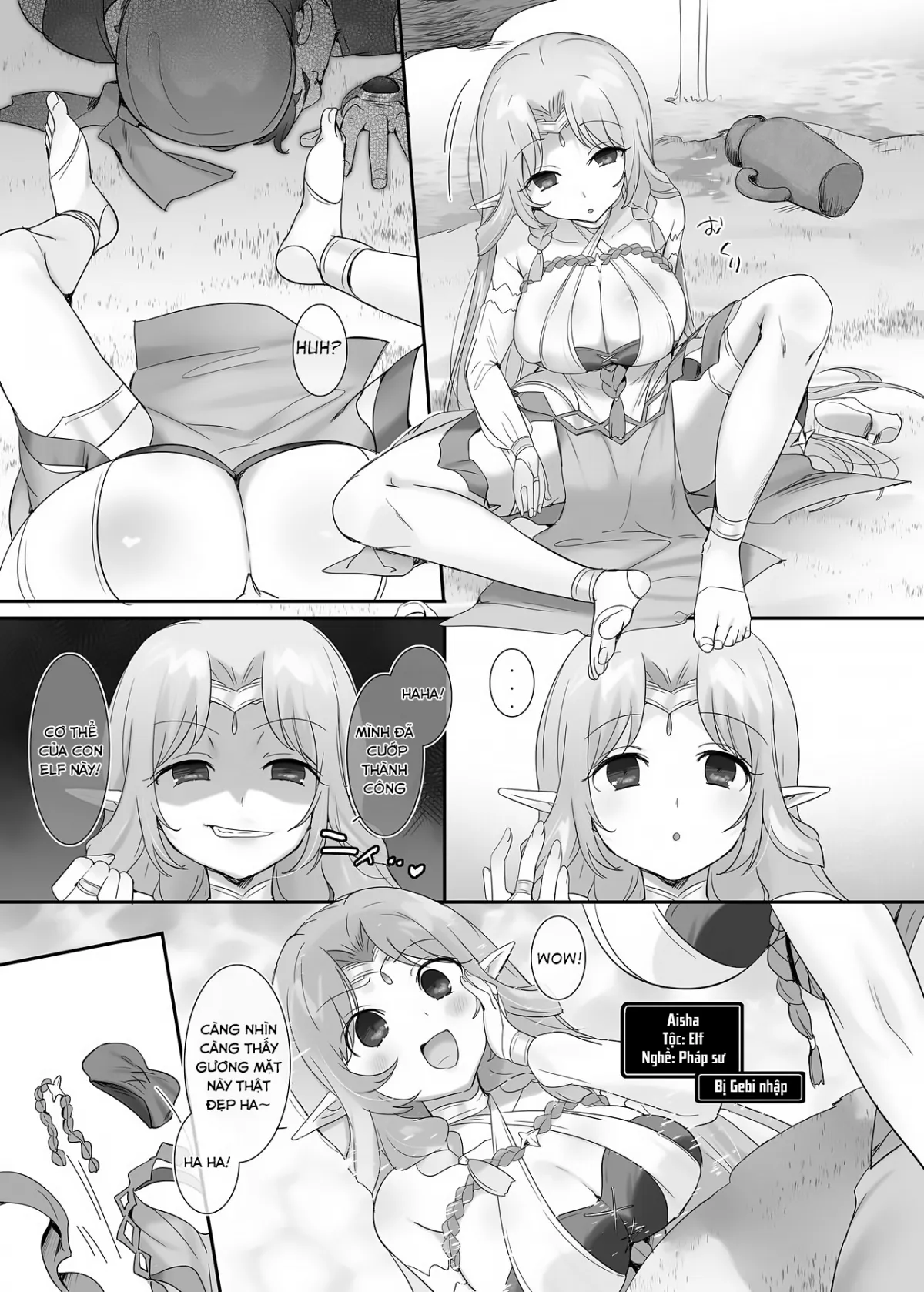 HentaiVN.net - Ảnh 6 - Chiếc vòng tay đánh cắp cơ thể! [Body Thief Bracelet Aisha edition] - Oneshot