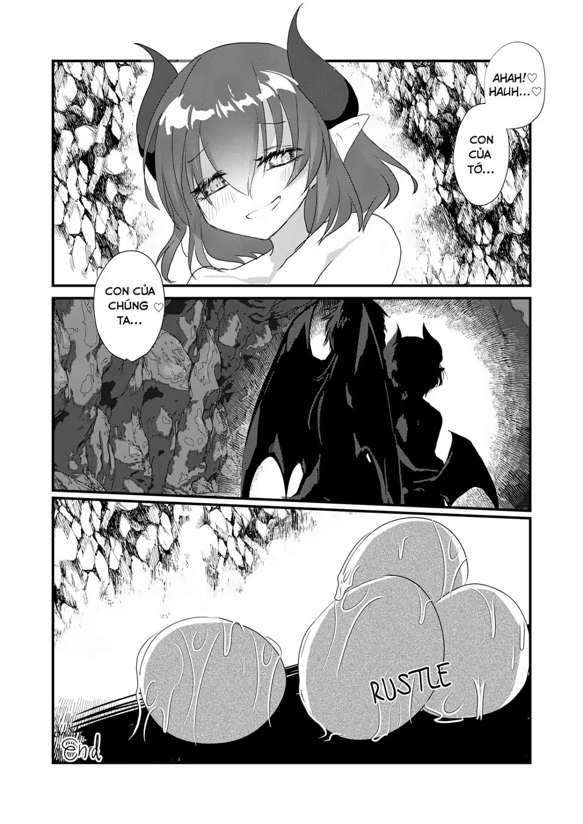 HentaiVN.net - Ảnh 23 - Đêm đầu tiên ngọt ngào của cặp đôi Long tộc! [The Transsexual Coupling of the Dragonewts] - Oneshot