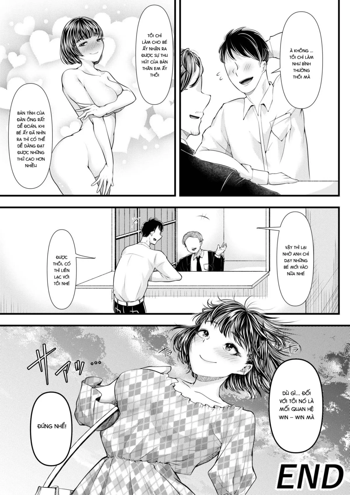HentaiVN.net - Ảnh 40 - M-o Muke OnaClu [M男向けオナクラ～新人研修編～] - Oneshot