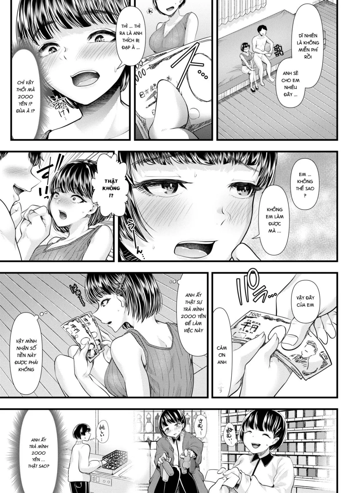 HentaiVN.net - Ảnh 8 - M-o Muke OnaClu [M男向けオナクラ～新人研修編～] - Oneshot