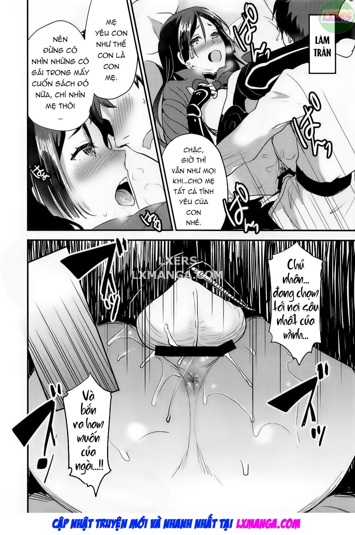 HentaiVN.net - Ảnh 17 - Look At Your Mama Only! [Haha Dake O Mite Ite] - Oneshot