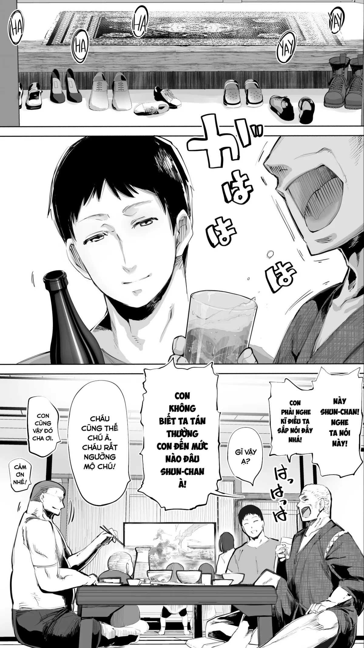 HentaiVN.net - Ảnh 5 - Jimoto no Hame Tomo. [地元のハメ友。「義理の妹R」] - Chap 1