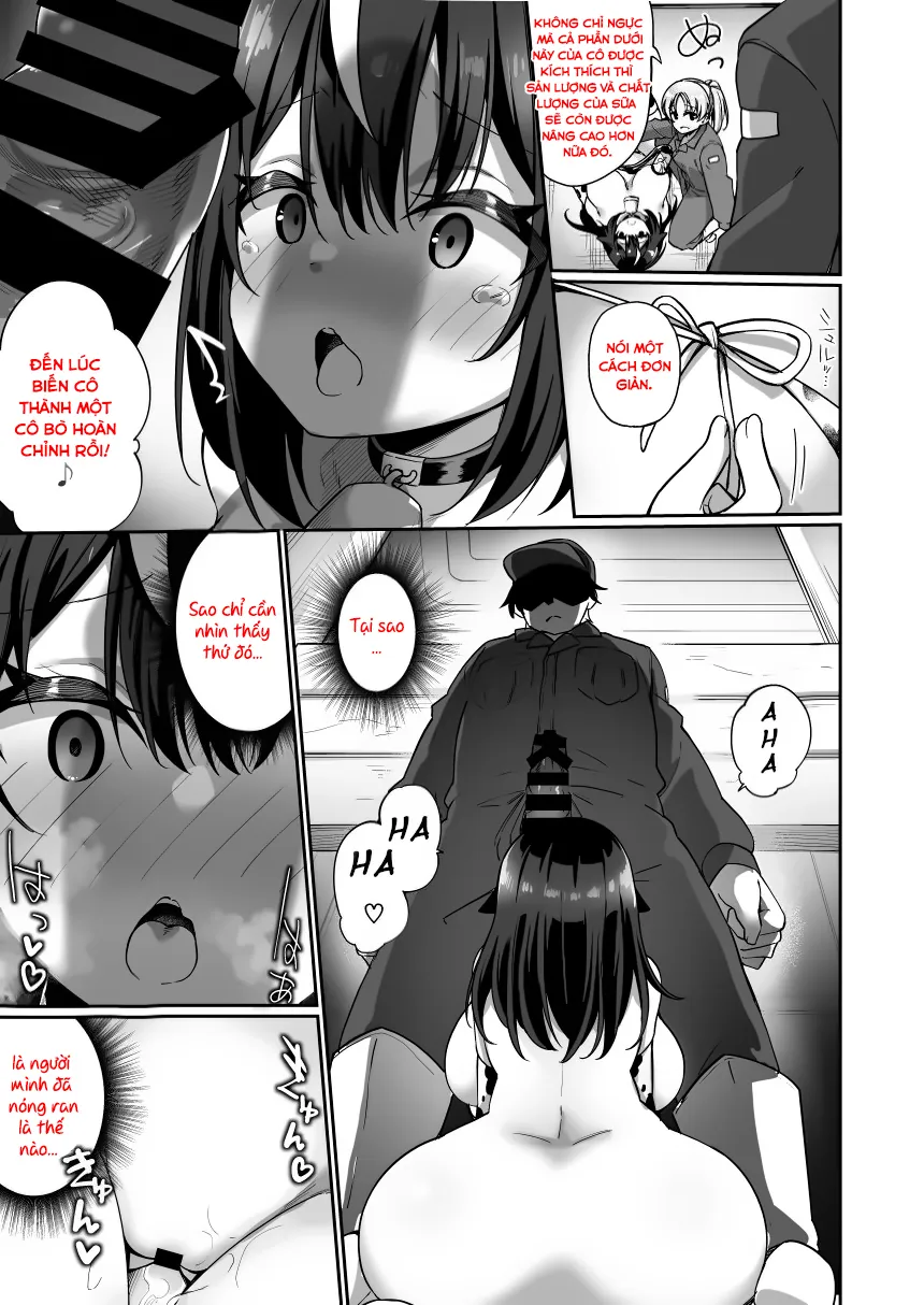 HentaiVN.net - Ảnh 18 - Bị biến thành bò sữa, tôi bị vắt sữa không ngừng~ [TS Sakunyuu Ikimakuri Seikatsu!] - Oneshot