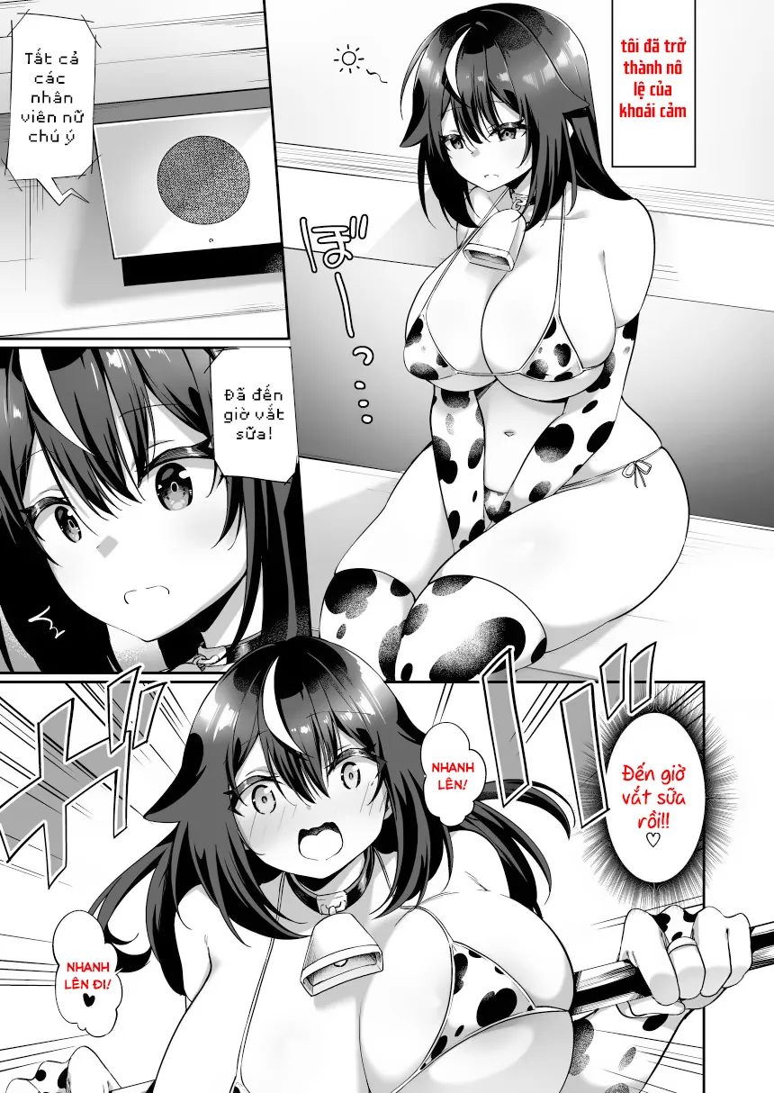 HentaiVN.net - Ảnh 24 - Bị biến thành bò sữa, tôi bị vắt sữa không ngừng~ [TS Sakunyuu Ikimakuri Seikatsu!] - Oneshot