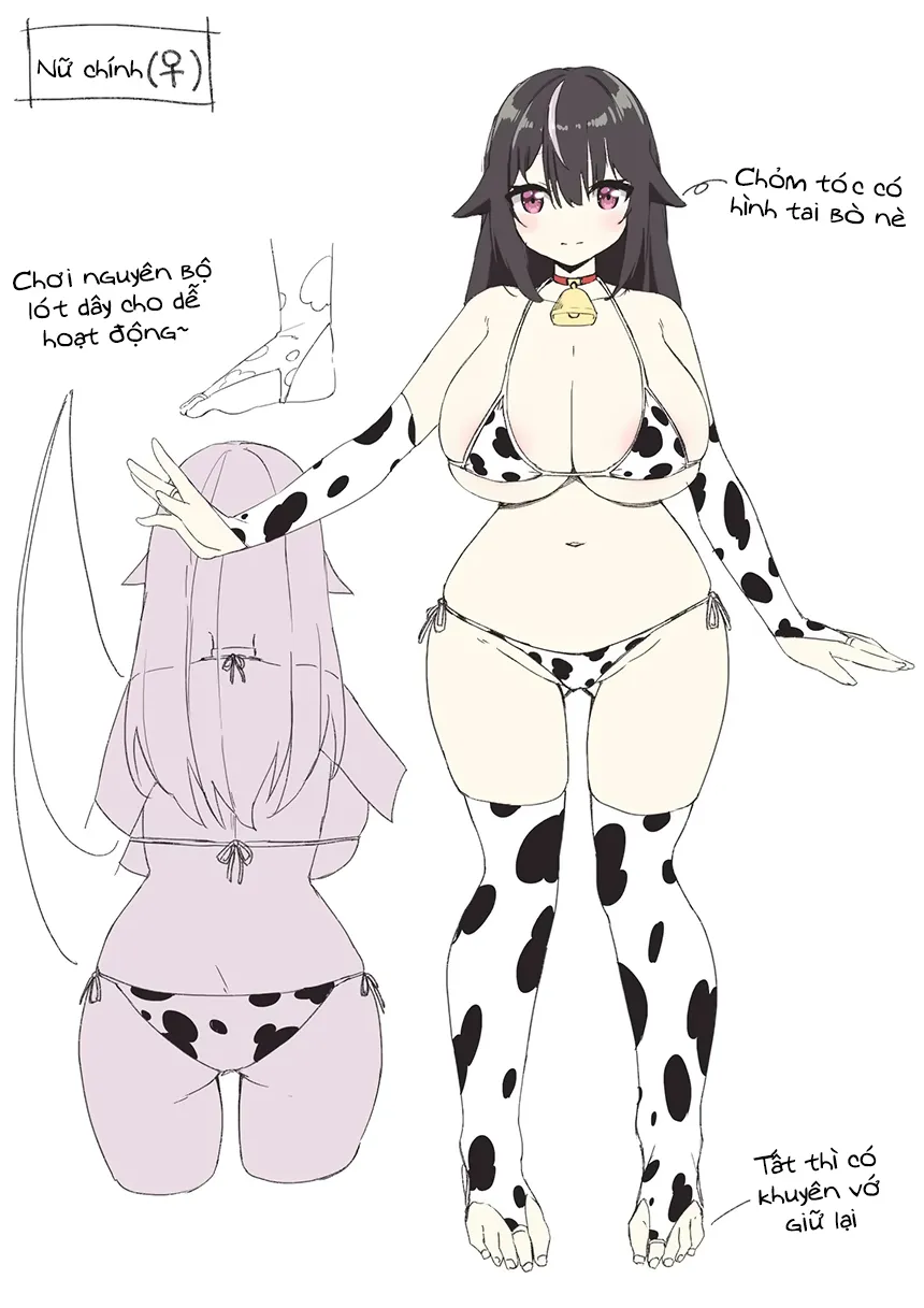 HentaiVN.net - Ảnh 30 - Bị biến thành bò sữa, tôi bị vắt sữa không ngừng~ [TS Sakunyuu Ikimakuri Seikatsu!] - Oneshot