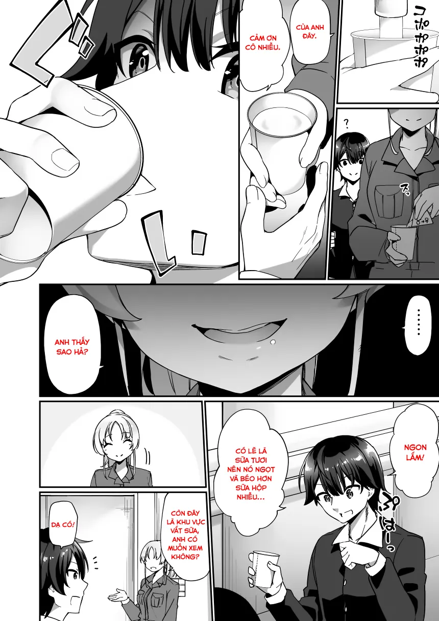 HentaiVN.net - Ảnh 3 - Bị biến thành bò sữa, tôi bị vắt sữa không ngừng~ [TS Sakunyuu Ikimakuri Seikatsu!] - Oneshot
