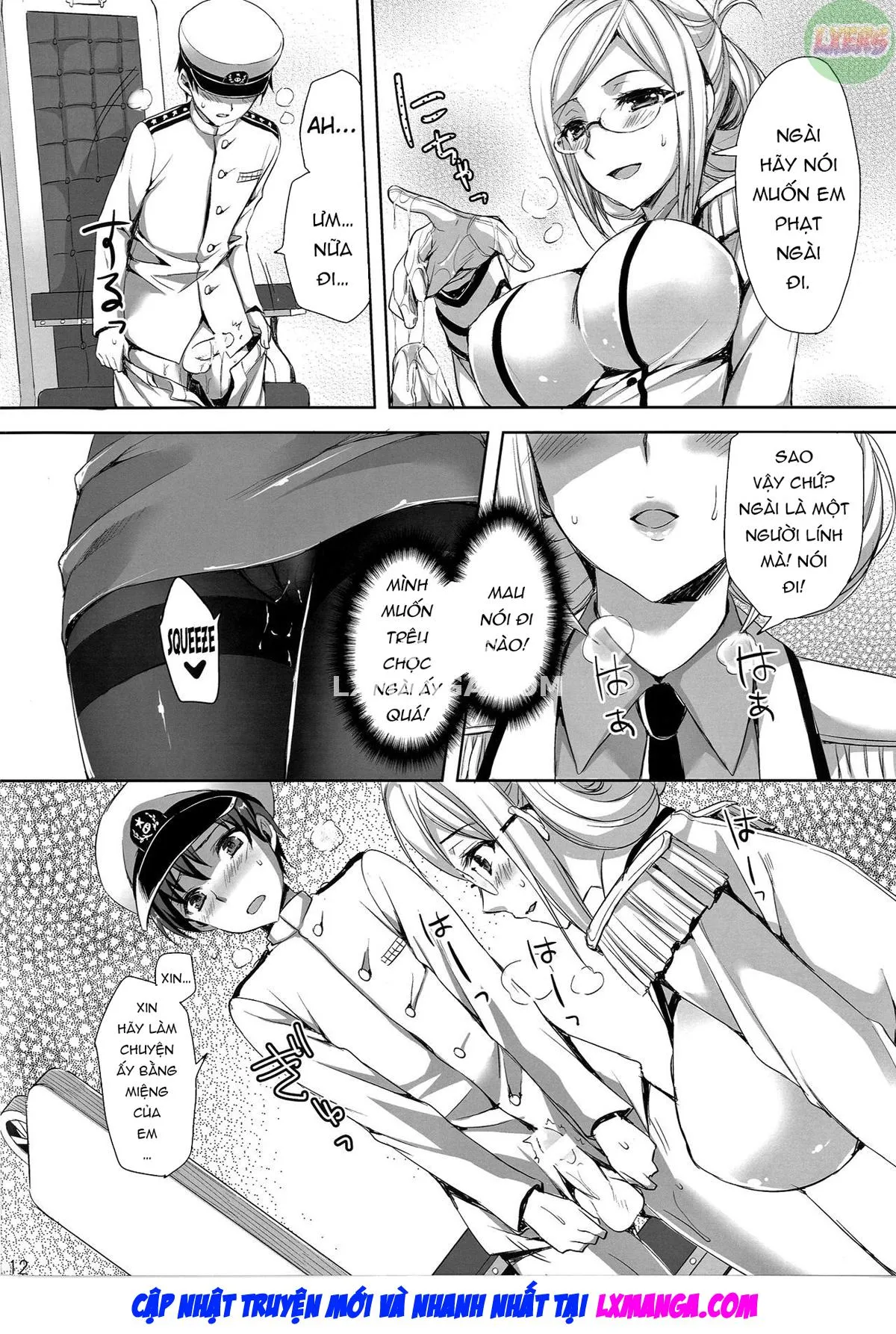 HentaiVN.net - Ảnh 14 - Katori Sensei No Yasen Jugyou [Katori-Sensei's Field Training] - Oneshot