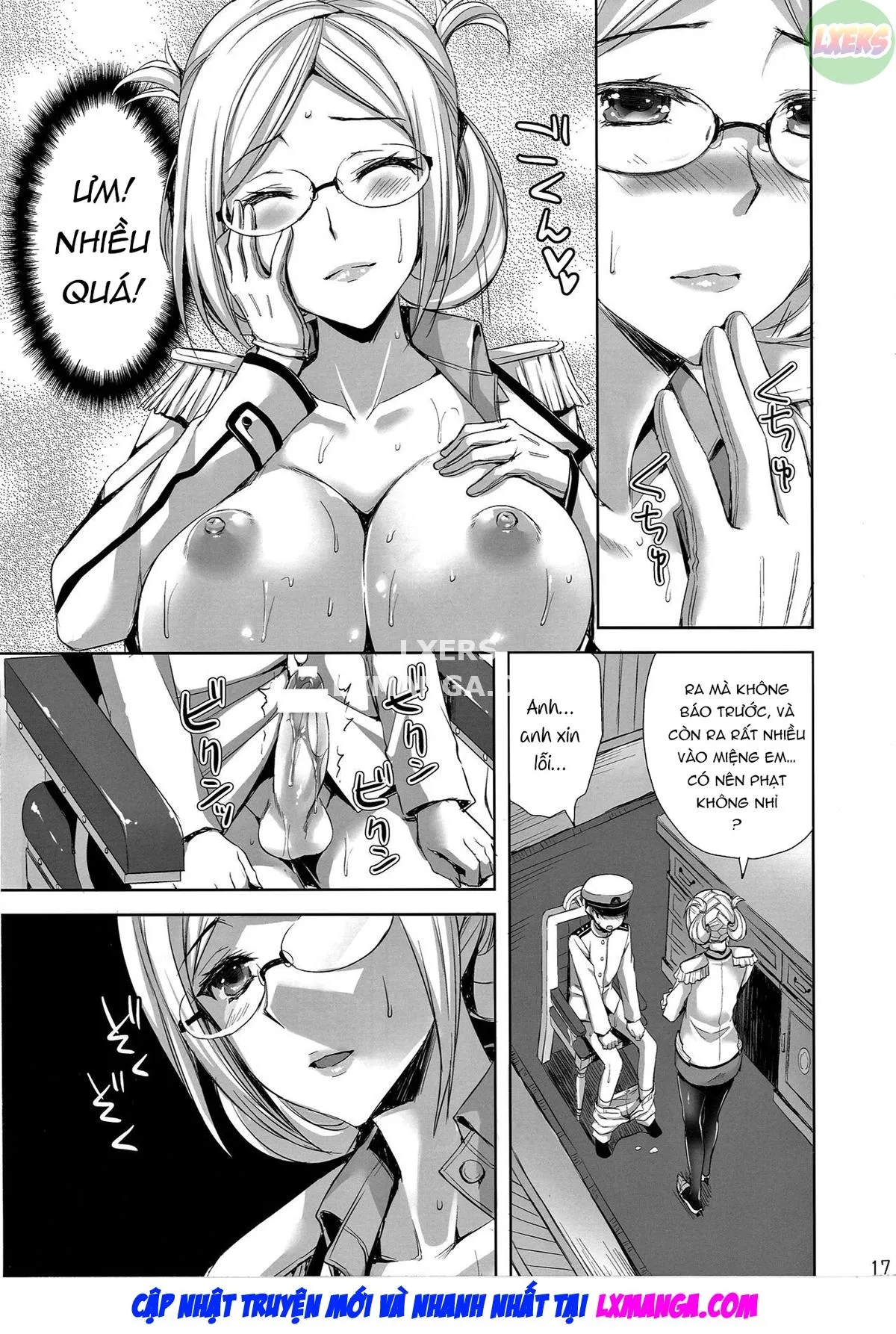 HentaiVN.net - Ảnh 19 - Katori Sensei No Yasen Jugyou [Katori-Sensei's Field Training] - Oneshot
