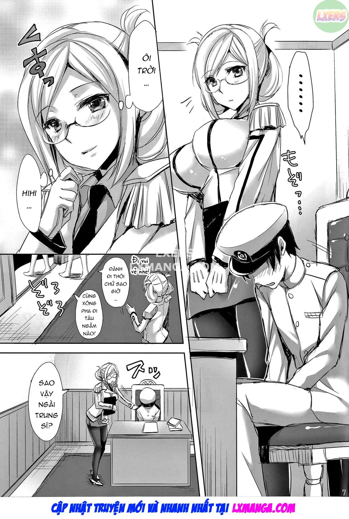 HentaiVN.net - Ảnh 9 - Katori Sensei No Yasen Jugyou [Katori-Sensei's Field Training] - Oneshot