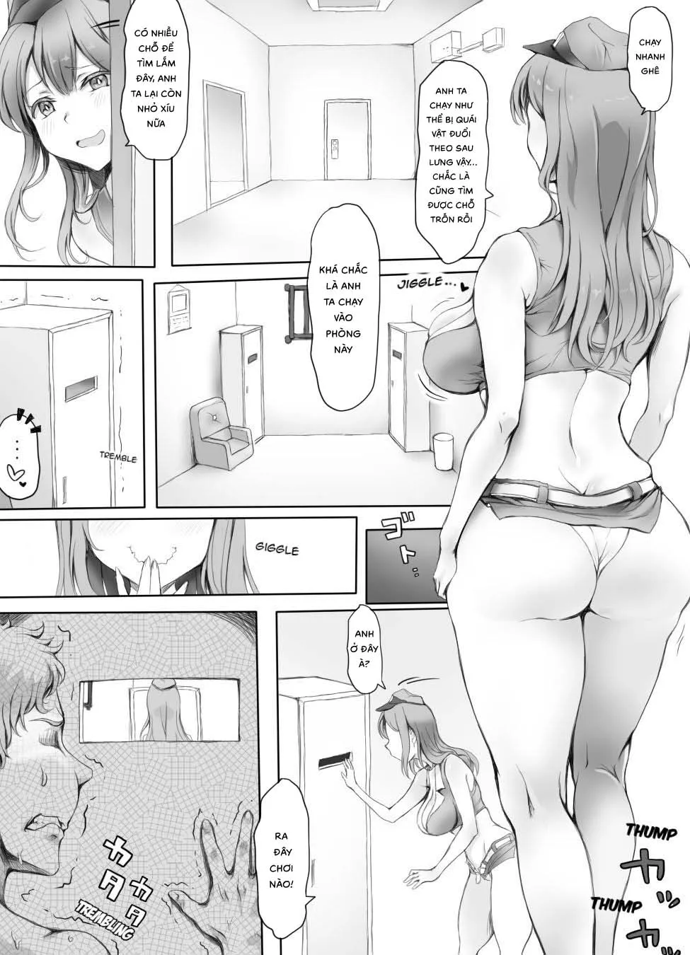 HentaiVN.net - Ảnh 19 - Horny Jail [Appaku Sakusei Torawareru Karada] - Oneshot
