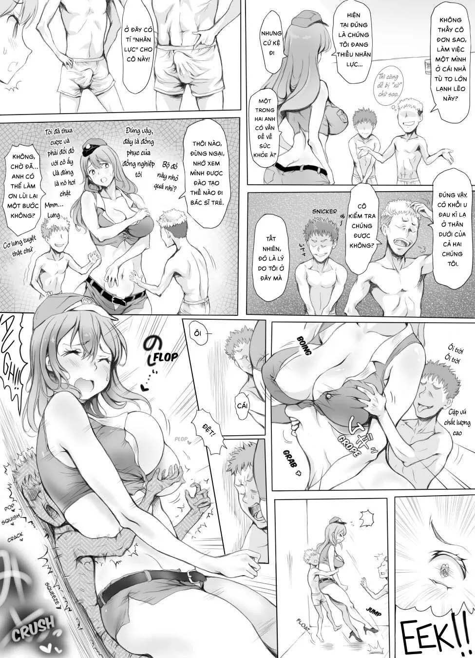 HentaiVN.net - Ảnh 5 - Horny Jail [Appaku Sakusei Torawareru Karada] - Oneshot