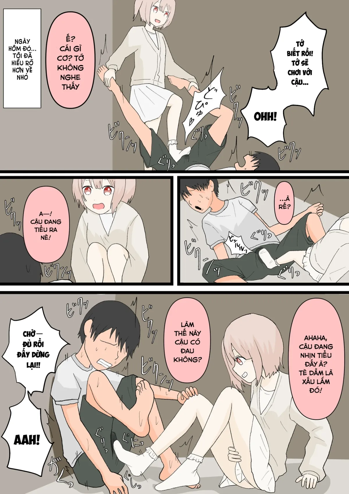 HentaiVN.net - Ảnh 10 - 幼馴染と犬 - Oneshot