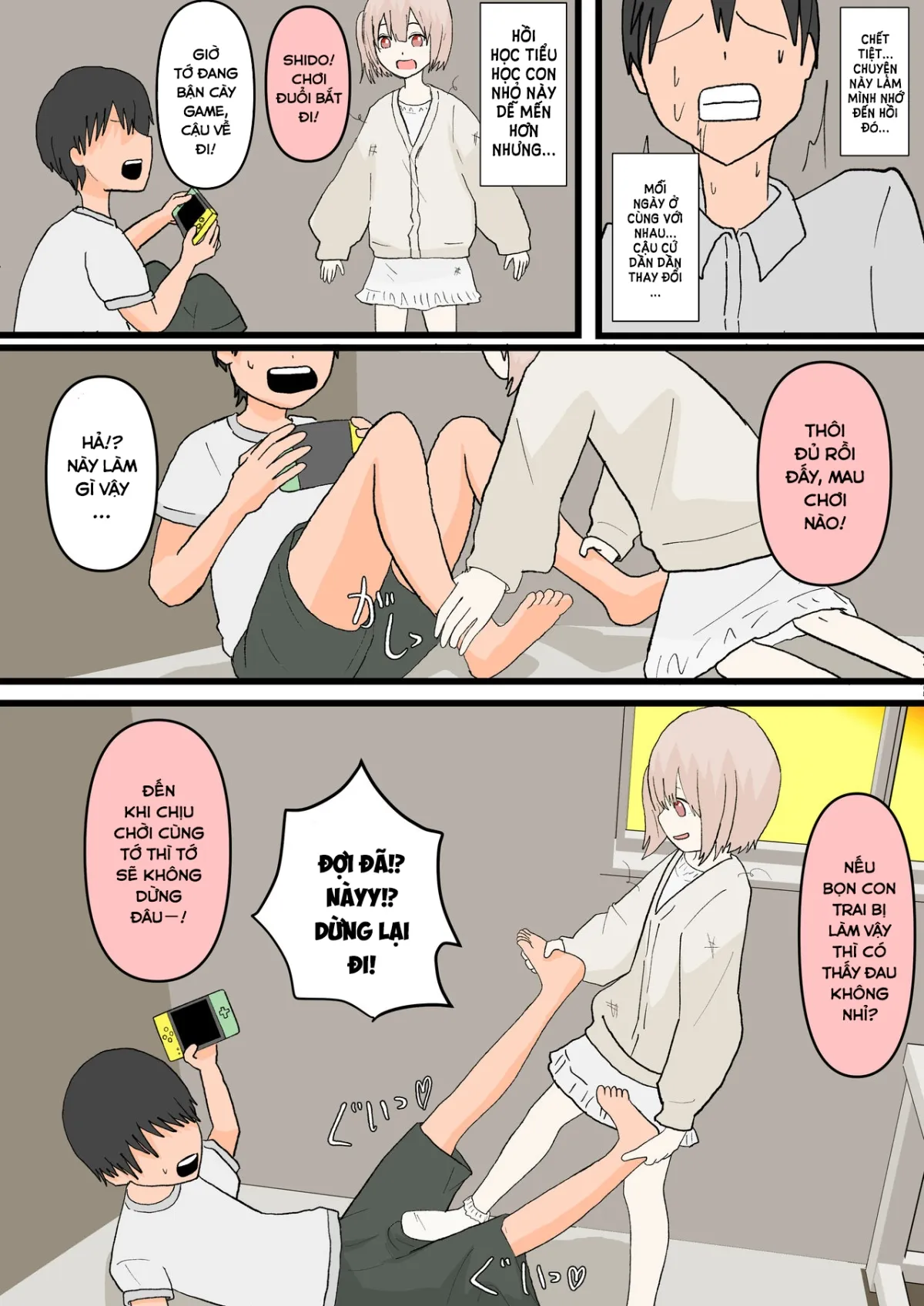 HentaiVN.net - Ảnh 9 - 幼馴染と犬 - Oneshot