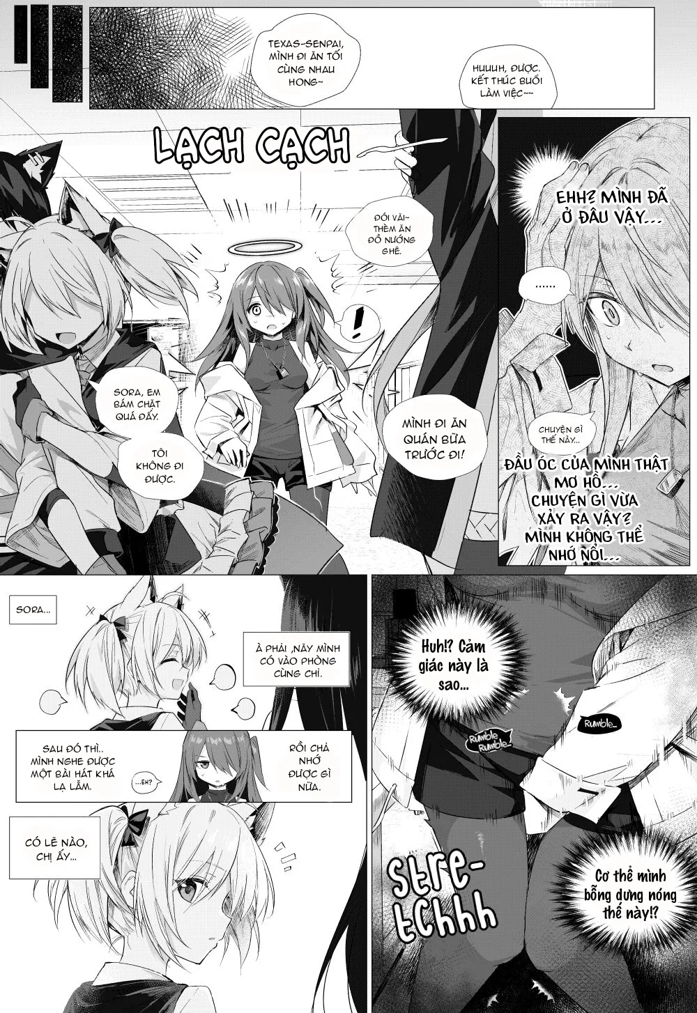 HentaiVN.net - Ảnh 14 - Futa Sora x Exusiai [[kataokasan] 扶她空 x 能天使 + 2 张赠品插画 (明日方舟) [中国語] [Decensored]] - Oneshot