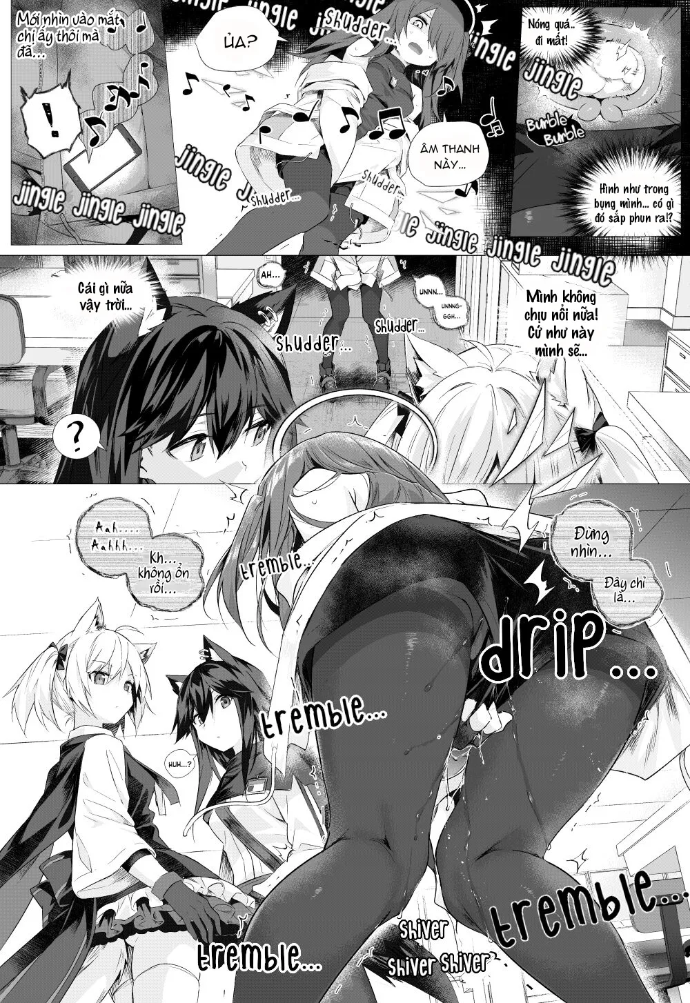 HentaiVN.net - Ảnh 15 - Futa Sora x Exusiai [[kataokasan] 扶她空 x 能天使 + 2 张赠品插画 (明日方舟) [中国語] [Decensored]] - Oneshot