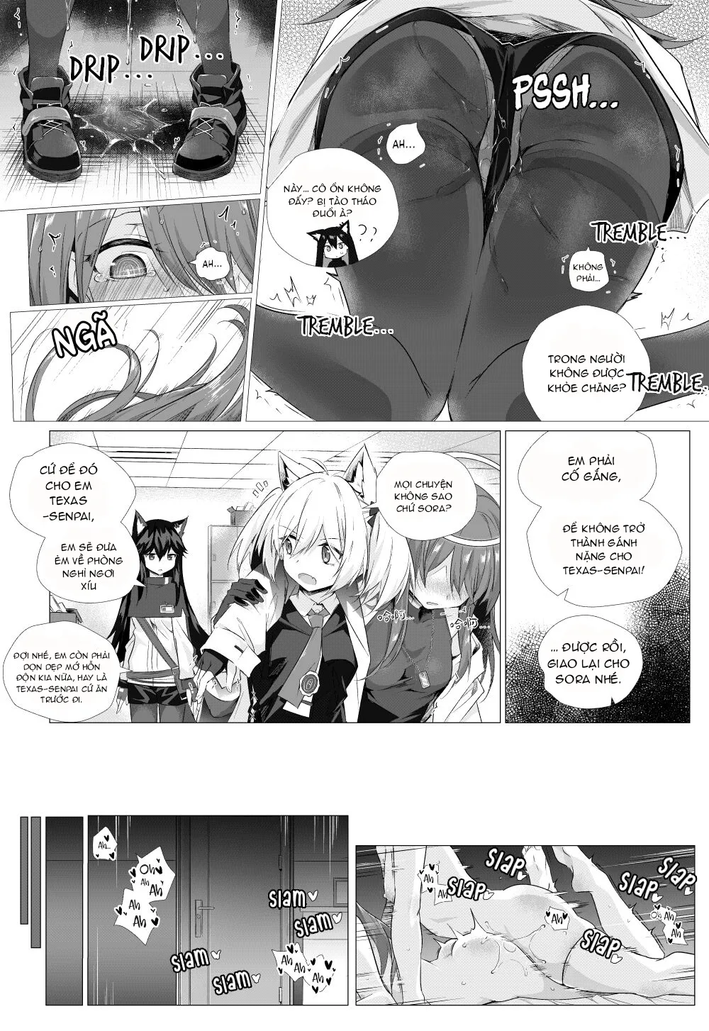 HentaiVN.net - Ảnh 16 - Futa Sora x Exusiai [[kataokasan] 扶她空 x 能天使 + 2 张赠品插画 (明日方舟) [中国語] [Decensored]] - Oneshot