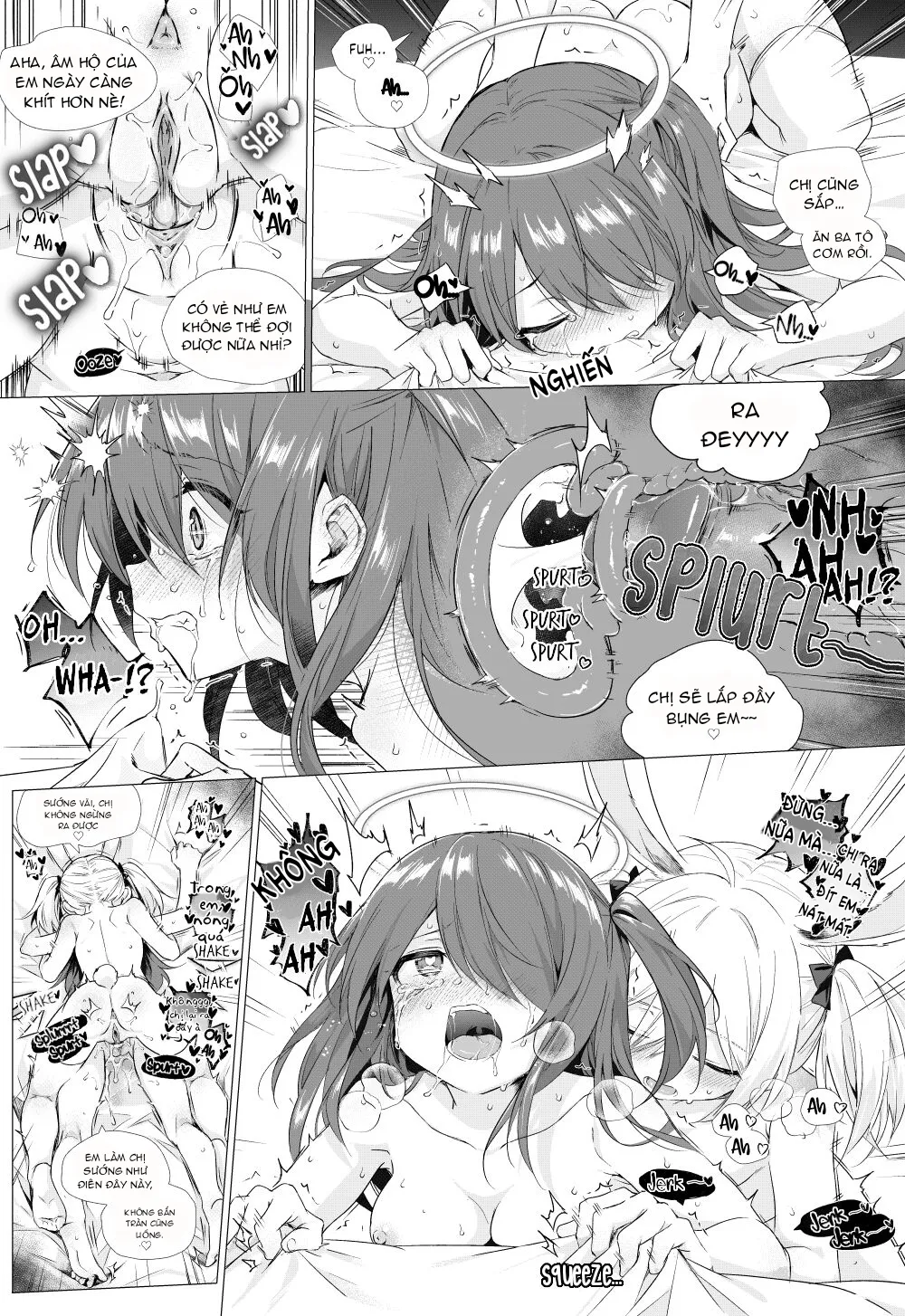 HentaiVN.net - Ảnh 18 - Futa Sora x Exusiai [[kataokasan] 扶她空 x 能天使 + 2 张赠品插画 (明日方舟) [中国語] [Decensored]] - Oneshot