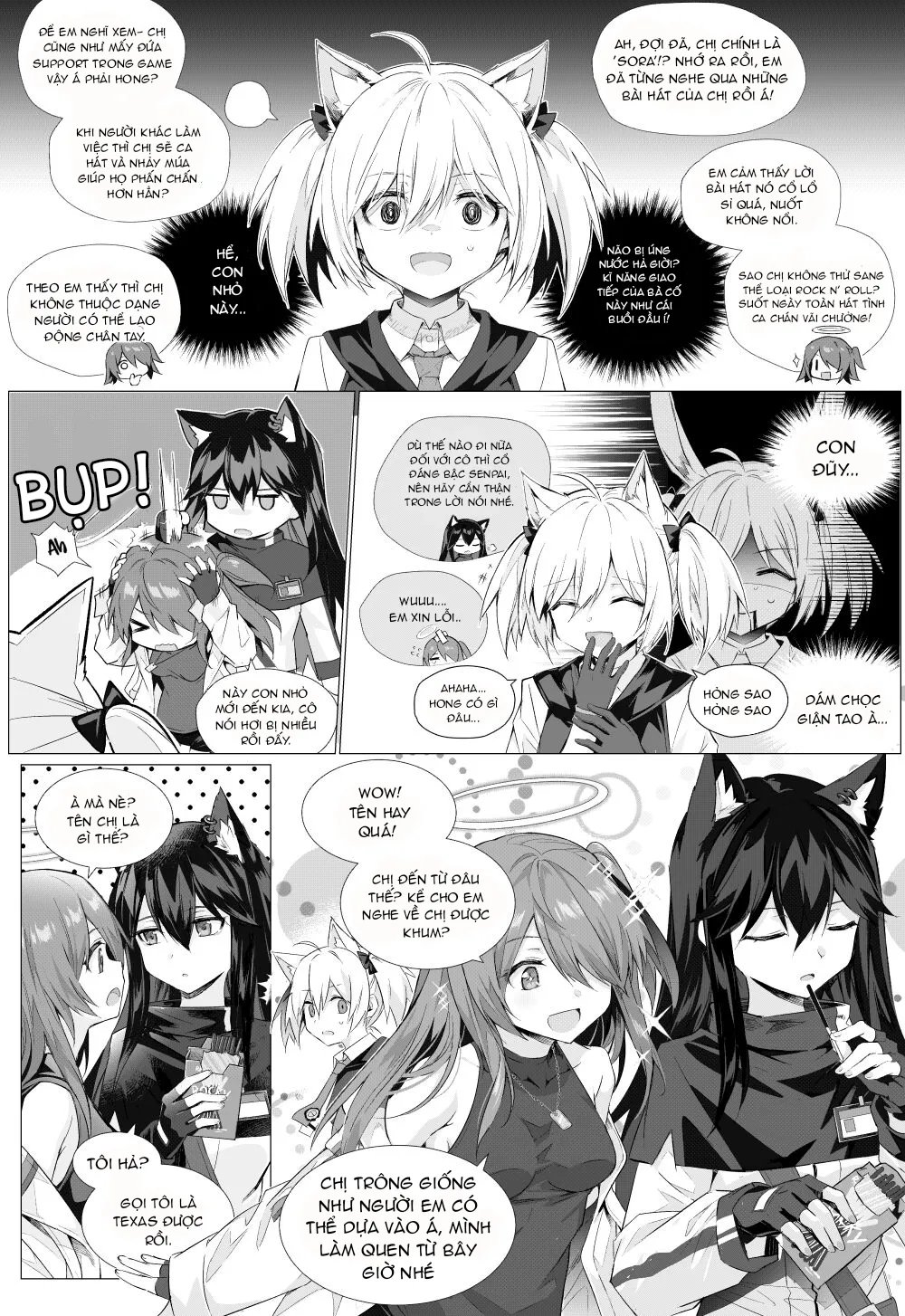 HentaiVN.net - Ảnh 3 - Futa Sora x Exusiai [[kataokasan] 扶她空 x 能天使 + 2 张赠品插画 (明日方舟) [中国語] [Decensored]] - Oneshot