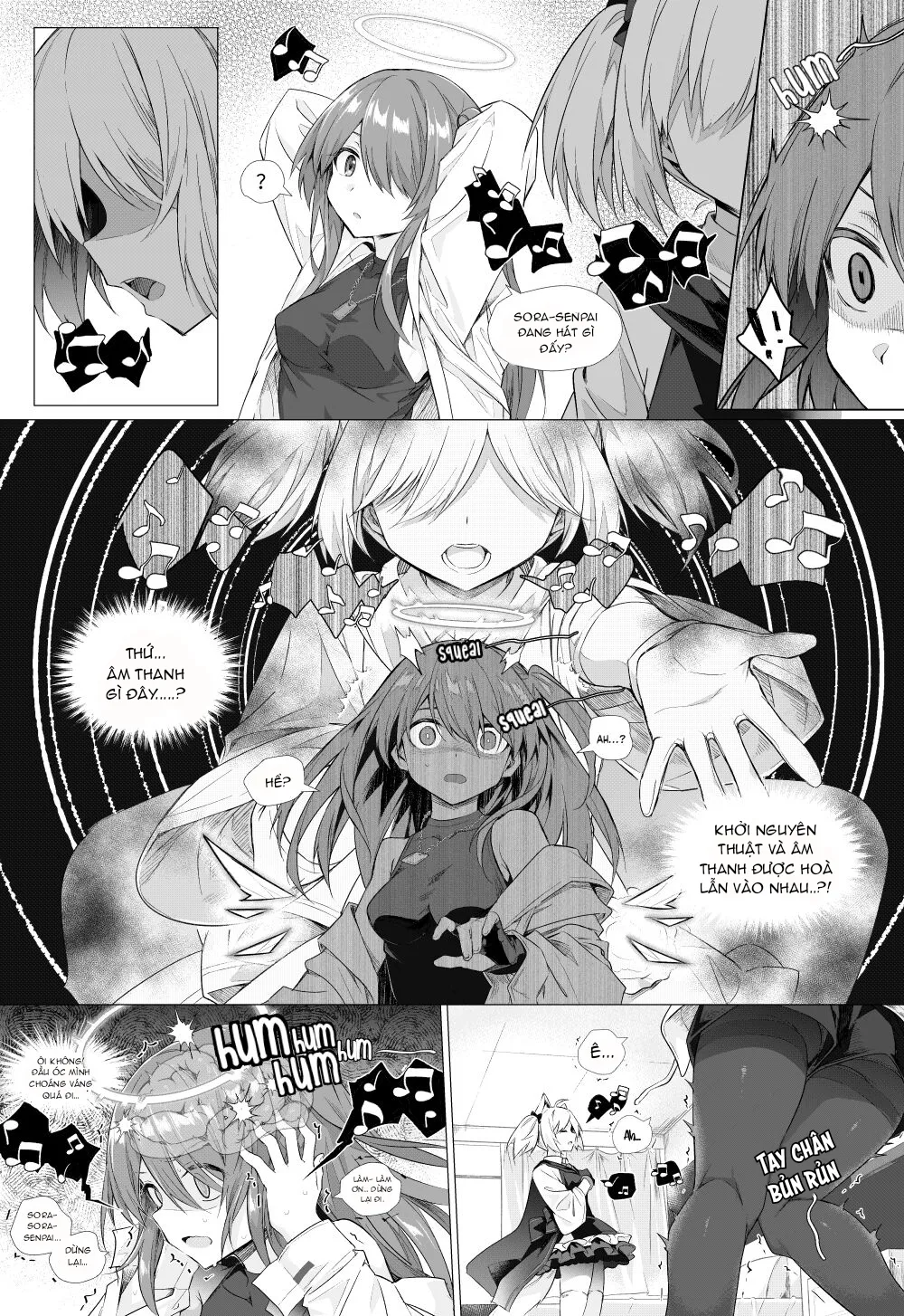 HentaiVN.net - Ảnh 6 - Futa Sora x Exusiai [[kataokasan] 扶她空 x 能天使 + 2 张赠品插画 (明日方舟) [中国語] [Decensored]] - Oneshot