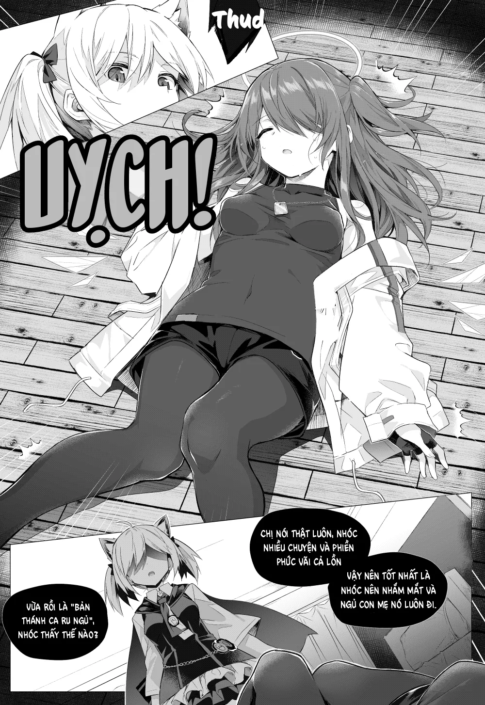 HentaiVN.net - Ảnh 7 - Futa Sora x Exusiai [[kataokasan] 扶她空 x 能天使 + 2 张赠品插画 (明日方舟) [中国語] [Decensored]] - Oneshot