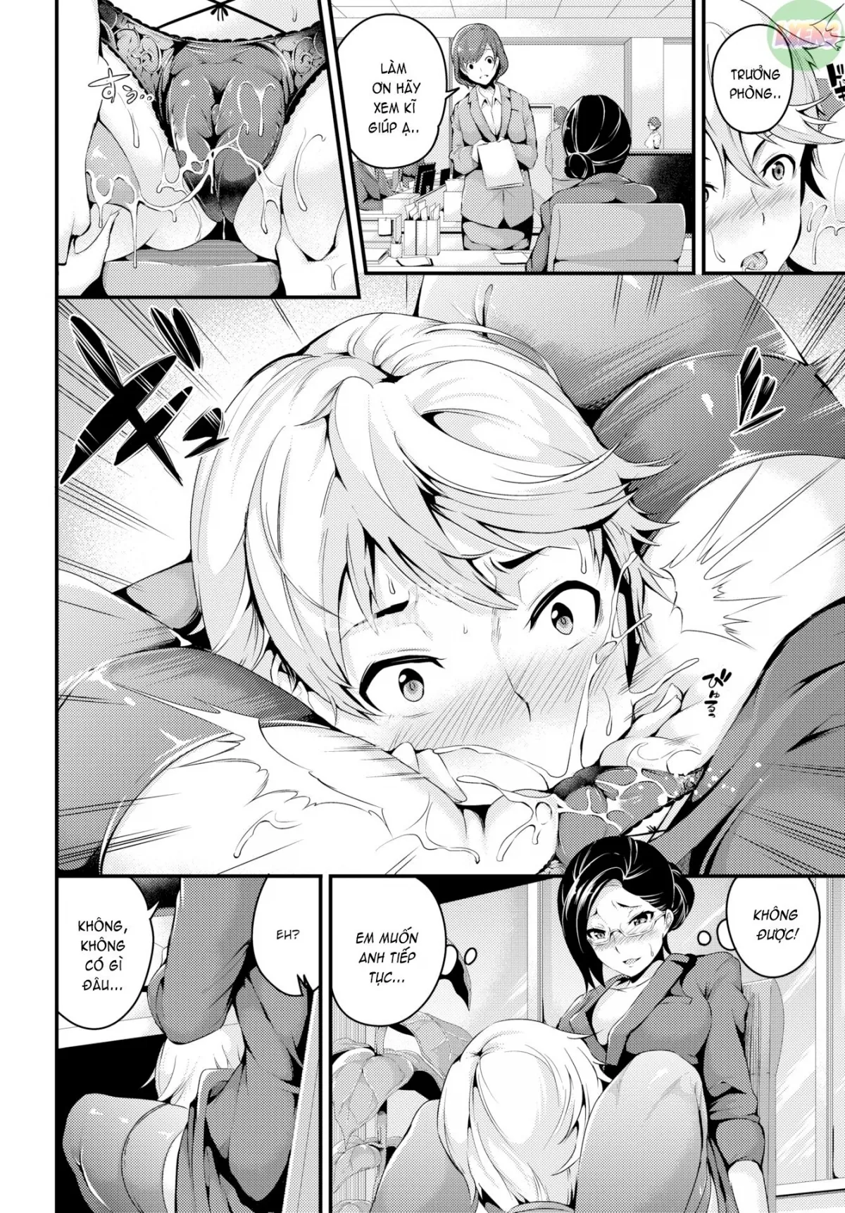 HentaiVN.net - Ảnh 4 - Sếp nữ siêu dâm đãng! - Oneshot