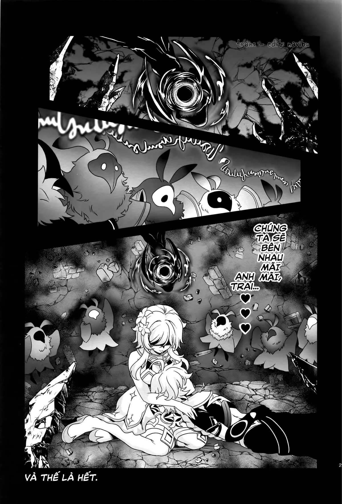 HentaiVN.net - Ảnh 21 - Kẻ lữ hành mộng mơ [Yume hate no pirugurimu] - Oneshot