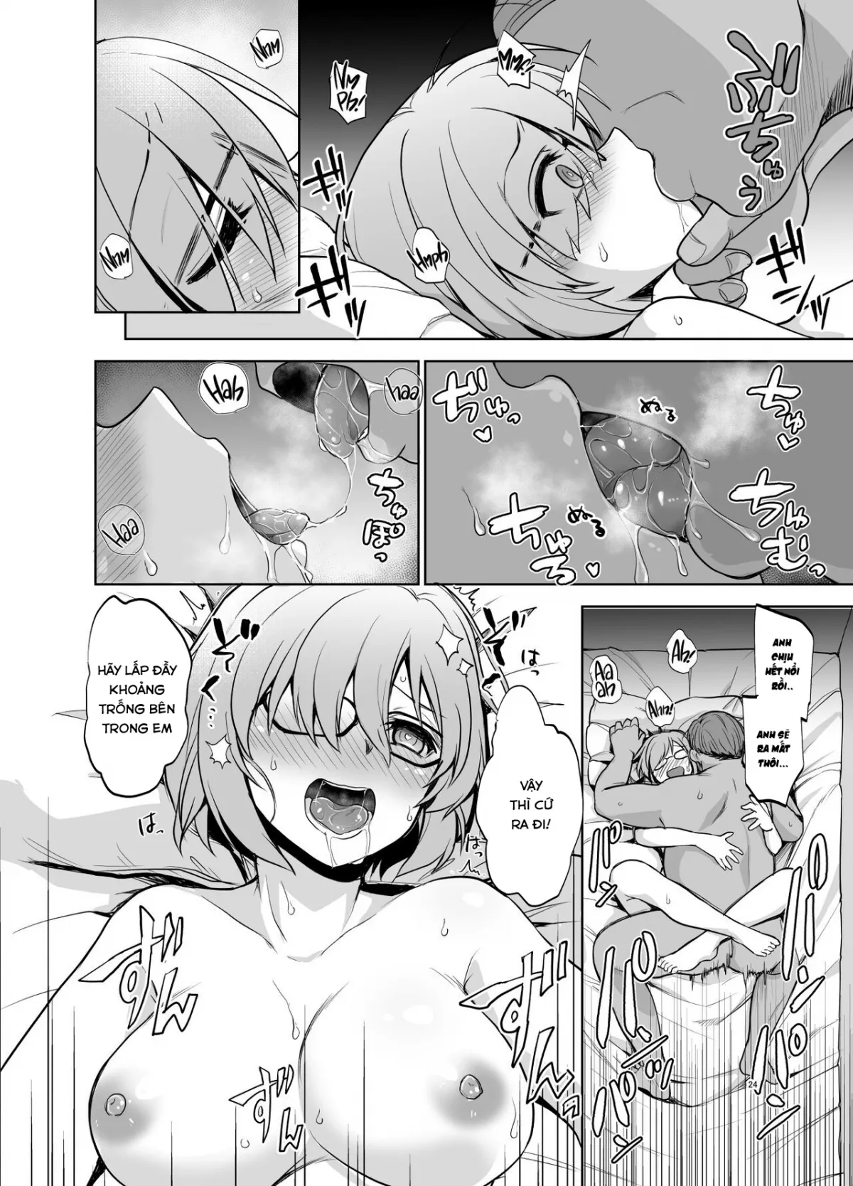 HentaiVN.net - Ảnh 19 - Senpai ga Rayshift Chuu Dake Kankei o Sematte Kuru Seiyoku Ousei na Chaldea Shokuin Oji-san to Mash (Fate/Grand Order) - Oneshot
