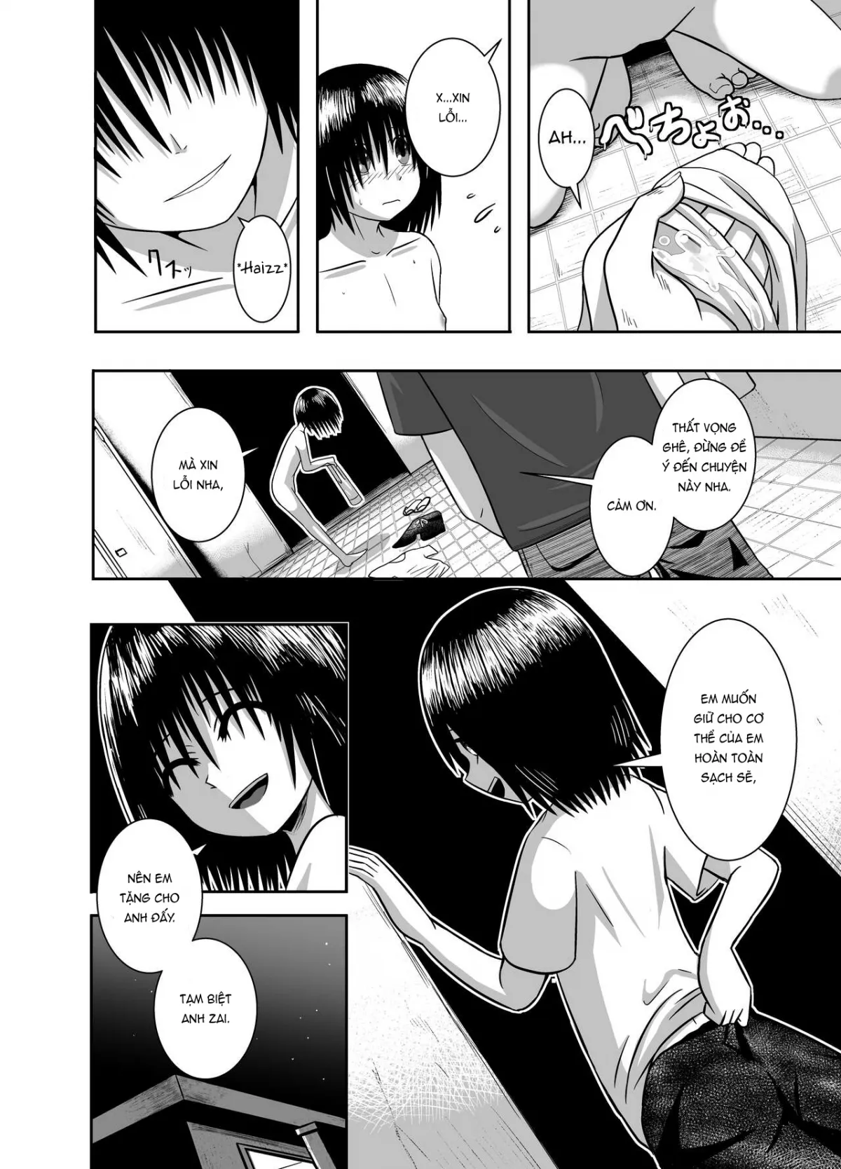 HentaiVN.net - Ảnh 13 - Như Em Đã Thấy Anh! [Minukase Shoujo, See-through Girl] - 1shot