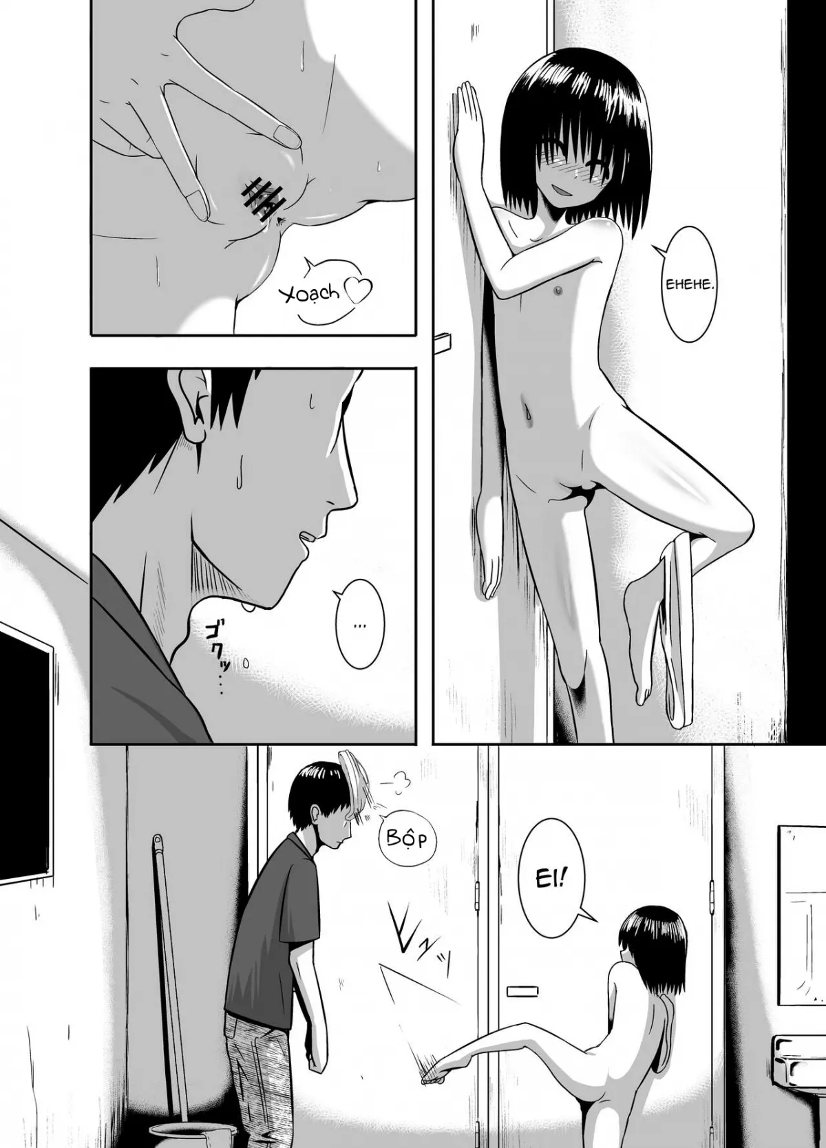 HentaiVN.net - Ảnh 7 - Như Em Đã Thấy Anh! [Minukase Shoujo, See-through Girl] - 1shot
