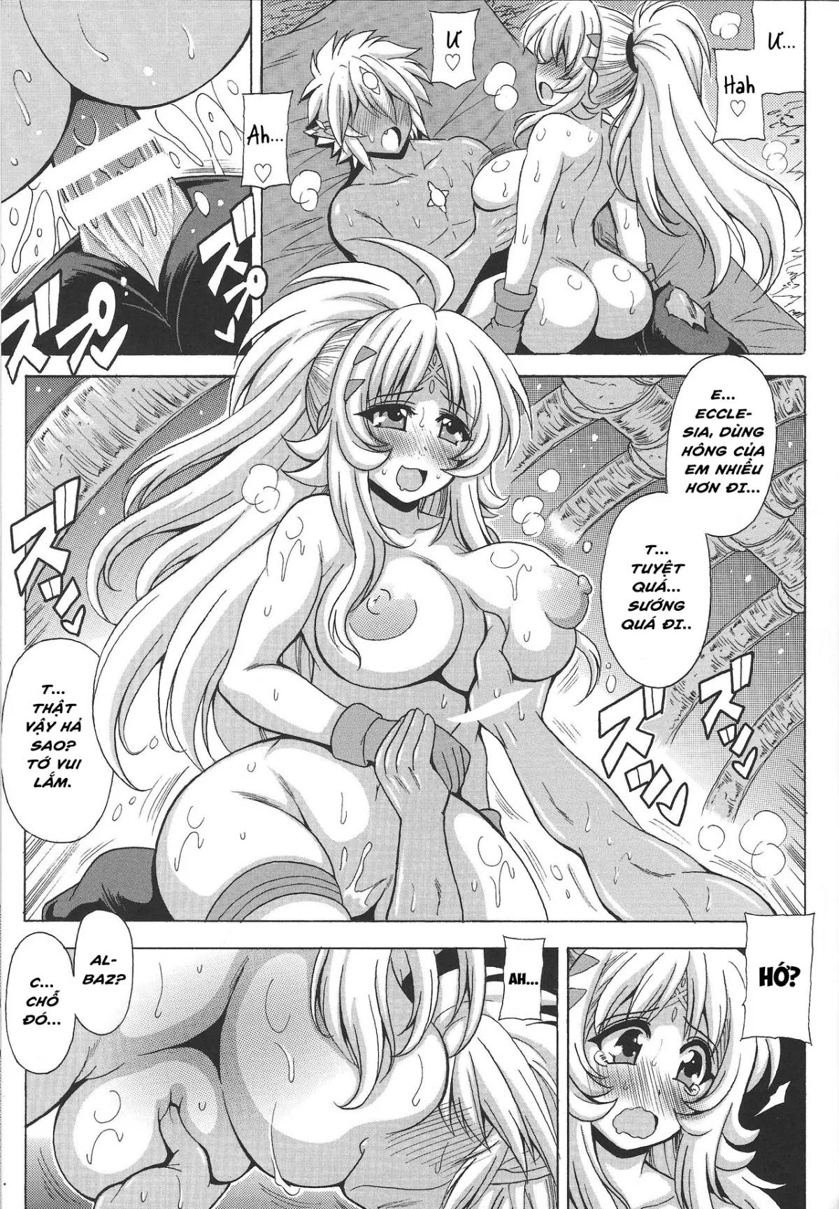 HentaiVN.net - Ảnh 16 - Chuyện chưa kể về Albaz và Ecclesia [Albaz-kun to Ecclesia-san (Yu-Gi-Oh! OCG)] - Oneshot