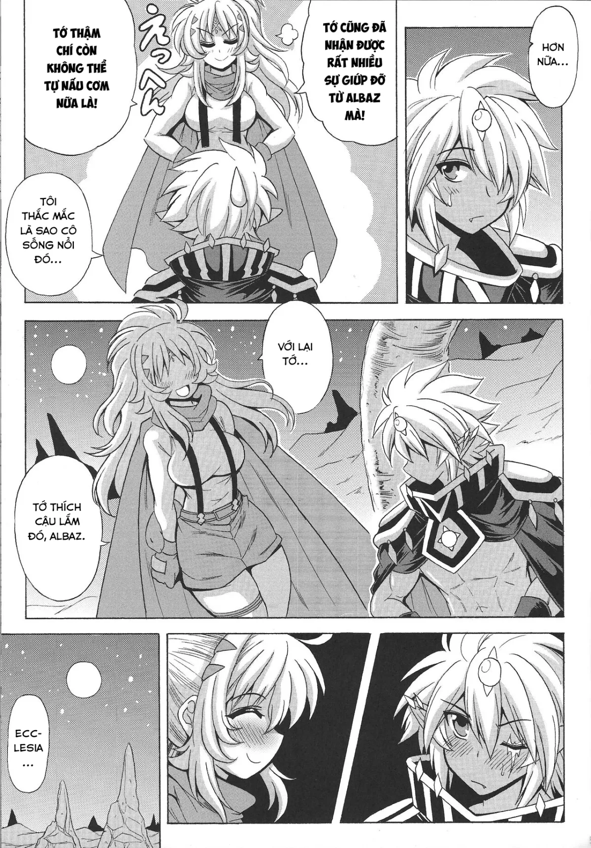 HentaiVN.net - Ảnh 6 - Chuyện chưa kể về Albaz và Ecclesia [Albaz-kun to Ecclesia-san (Yu-Gi-Oh! OCG)] - Oneshot