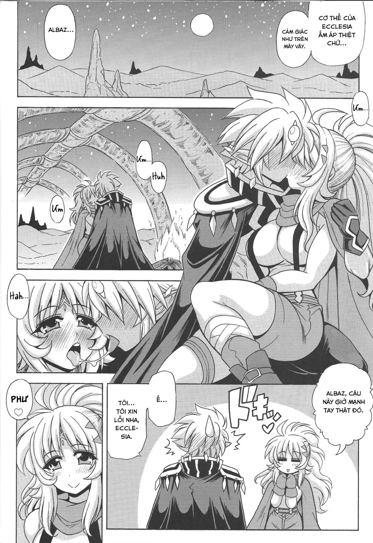 HentaiVN.net - Ảnh 7 - Chuyện chưa kể về Albaz và Ecclesia [Albaz-kun to Ecclesia-san (Yu-Gi-Oh! OCG)] - Oneshot