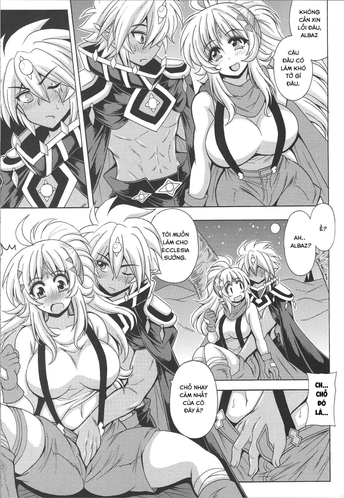HentaiVN.net - Ảnh 8 - Chuyện chưa kể về Albaz và Ecclesia [Albaz-kun to Ecclesia-san (Yu-Gi-Oh! OCG)] - Oneshot