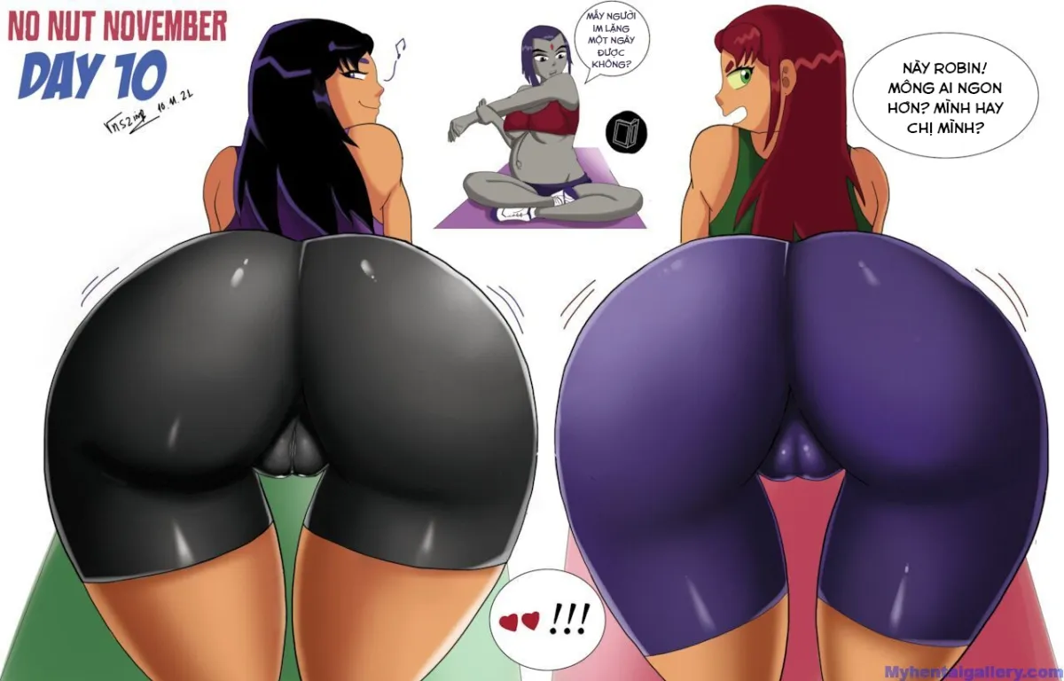HentaiVN.net - Ảnh 13 - Teen Titan - No Nut November - Oneshot