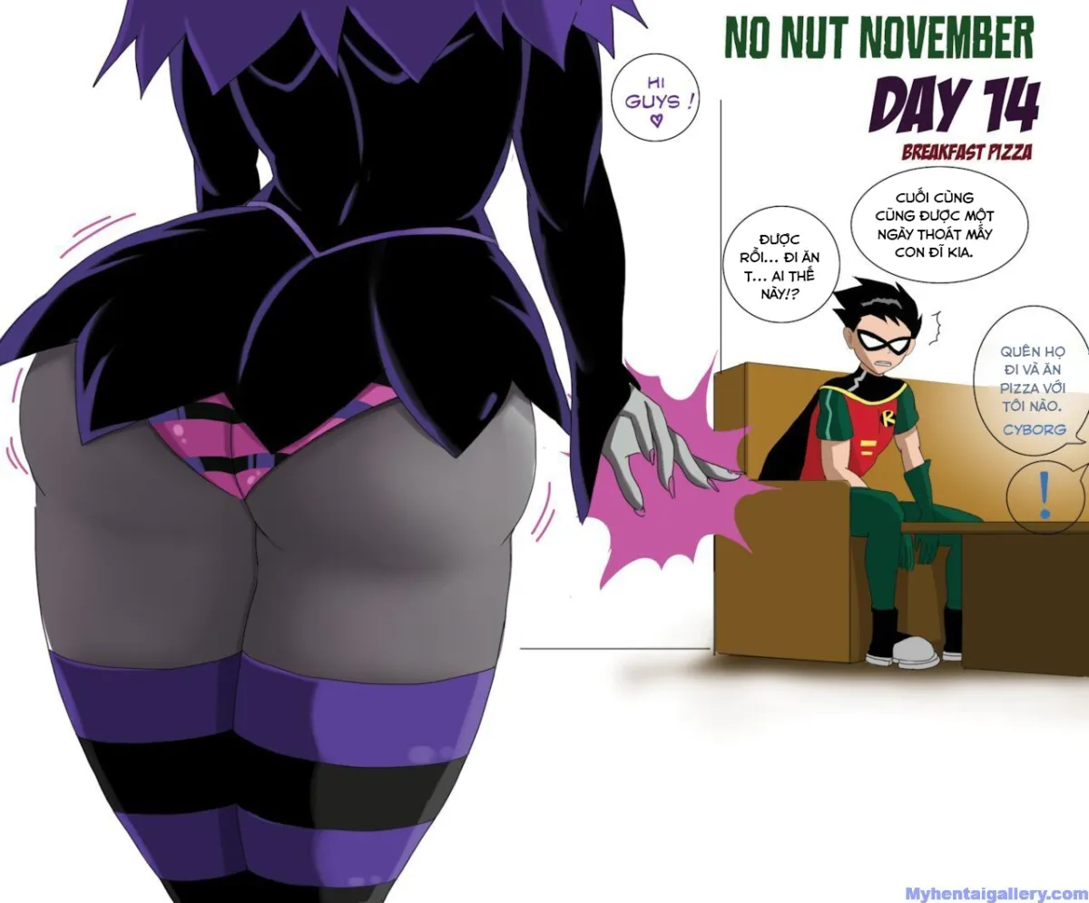HentaiVN.net - Ảnh 17 - Teen Titan - No Nut November - Oneshot