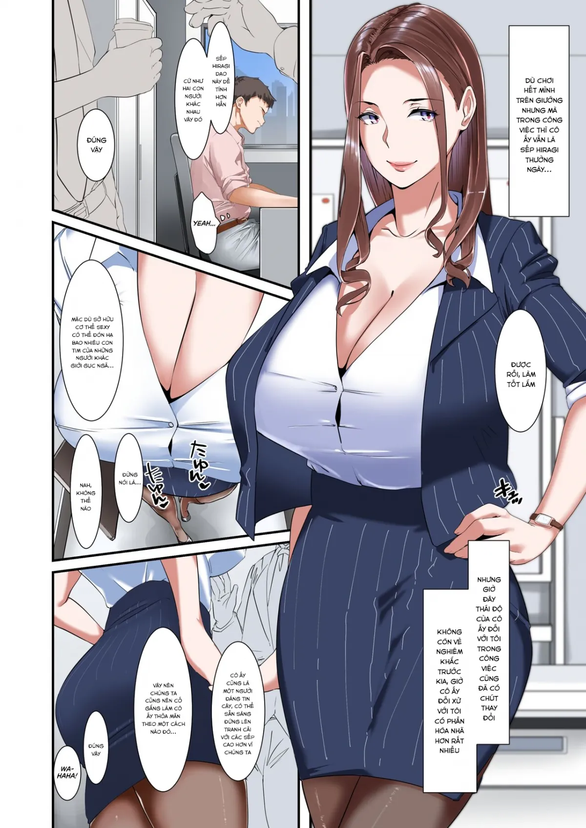 HentaiVN.net - Ảnh 21 - Kaisha no Relaxation Room de Dosukebe Service Shite Kureru Innyuu Joushi - Oneshot
