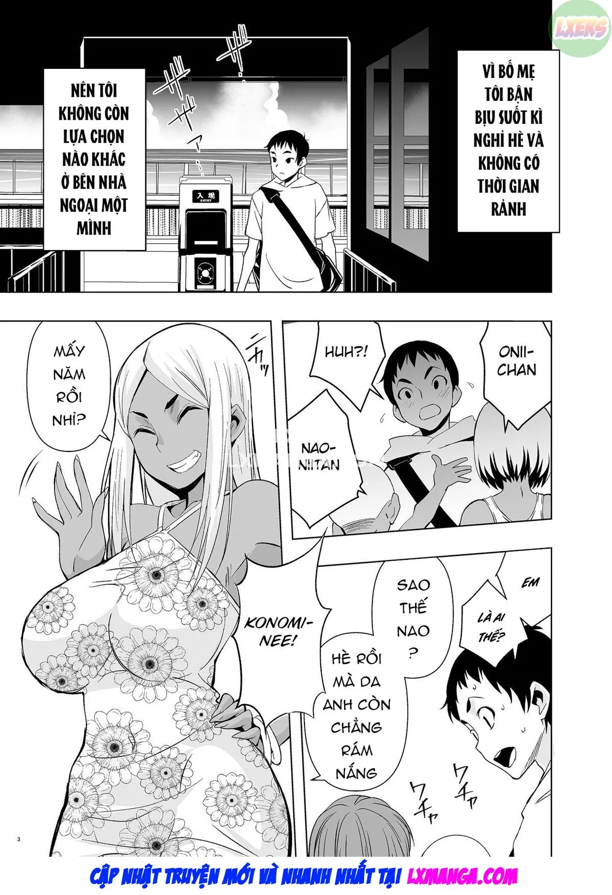 HentaiVN.net - Ảnh 5 - Natsuyasumi, Yanmama No Oba To - Oneshot