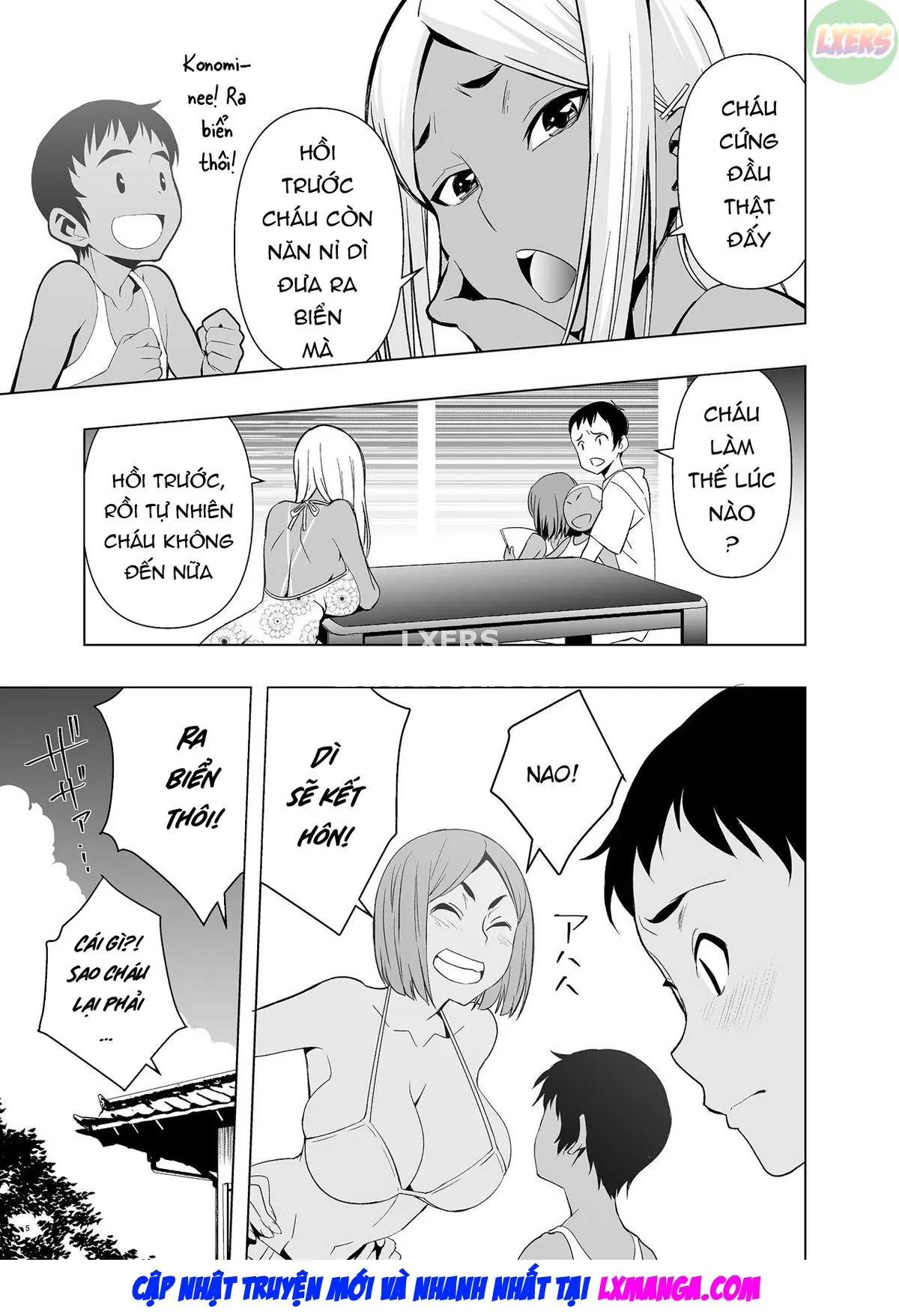HentaiVN.net - Ảnh 7 - Natsuyasumi, Yanmama No Oba To - Oneshot