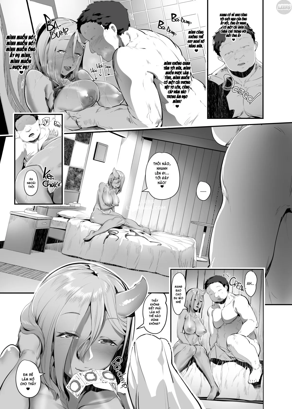HentaiVN.net - Ảnh 13 - Milked By An Oni Gal [Oni Gal Ni Shiborarechaimashita] - Oneshot