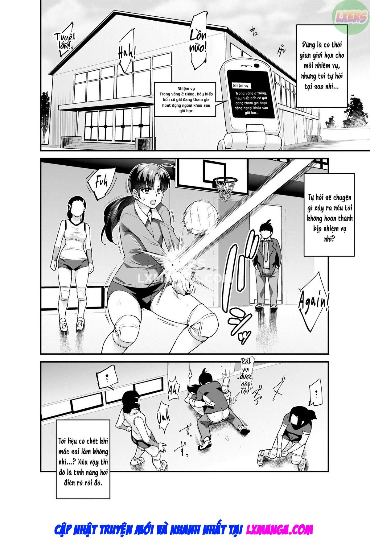 HentaiVN.net - Ảnh 40 - Super Cheat Mission EX Sono Garake Ni Hyouji Sareta Mission Wa Kanarazu Tassei Dekiru - Oneshot