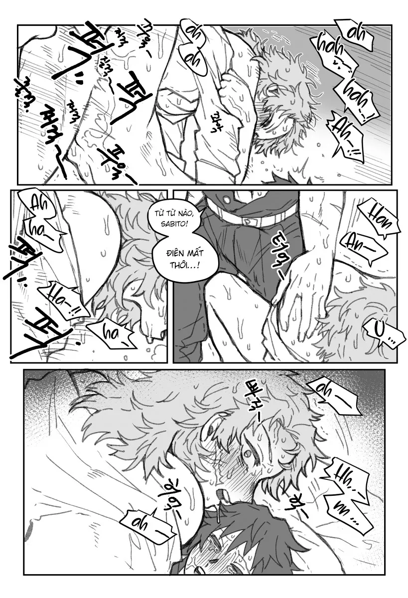 HentaiVN.net - Ảnh 9 - 6 người mắc kẹt trong căn phòng [섹못방에 6명 갇힌 낙서] - Oneshot