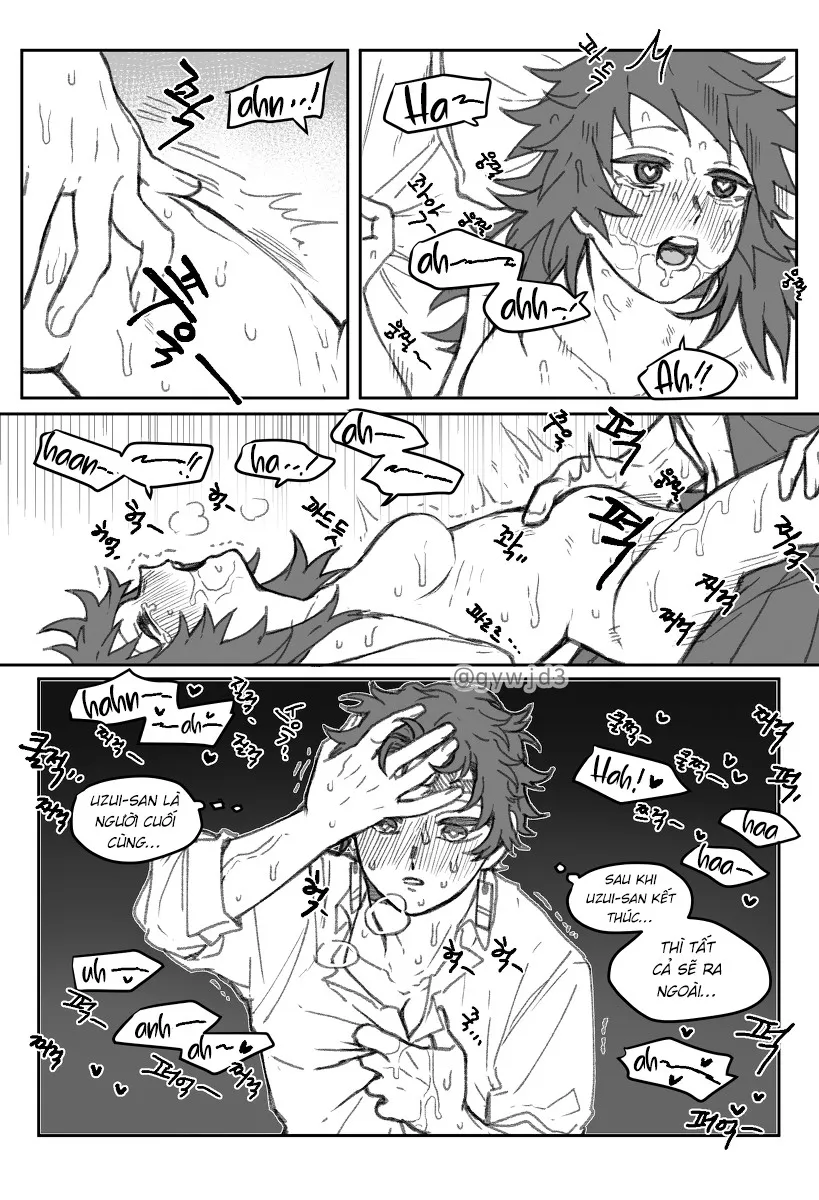 HentaiVN.net - Ảnh 13 - 6 người mắc kẹt trong căn phòng [섹못방에 6명 갇힌 낙서] - Oneshot