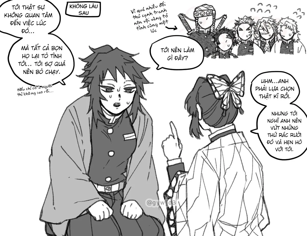 HentaiVN.net - Ảnh 15 - 6 người mắc kẹt trong căn phòng [섹못방에 6명 갇힌 낙서] - Oneshot