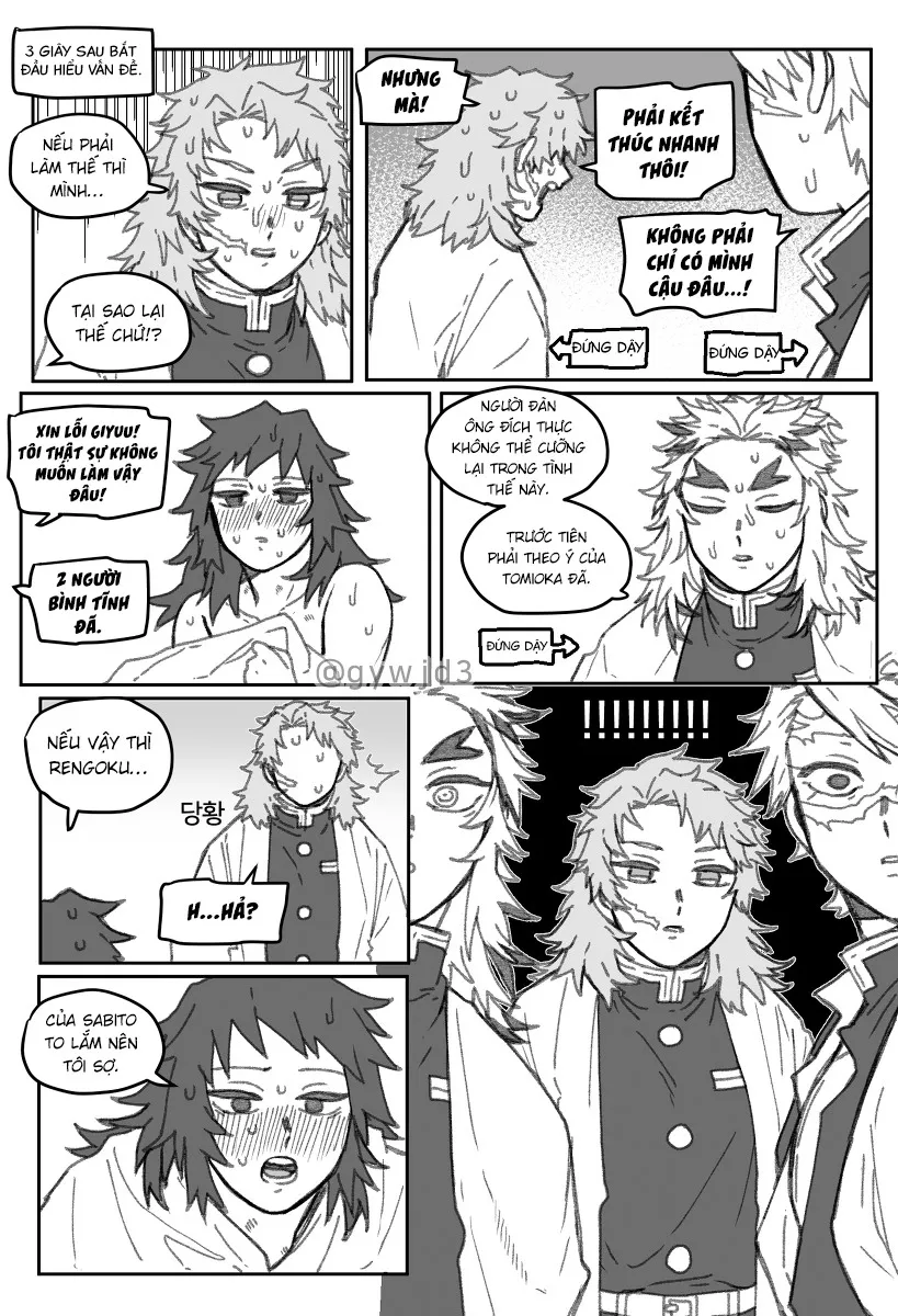 HentaiVN.net - Ảnh 4 - 6 người mắc kẹt trong căn phòng [섹못방에 6명 갇힌 낙서] - Oneshot