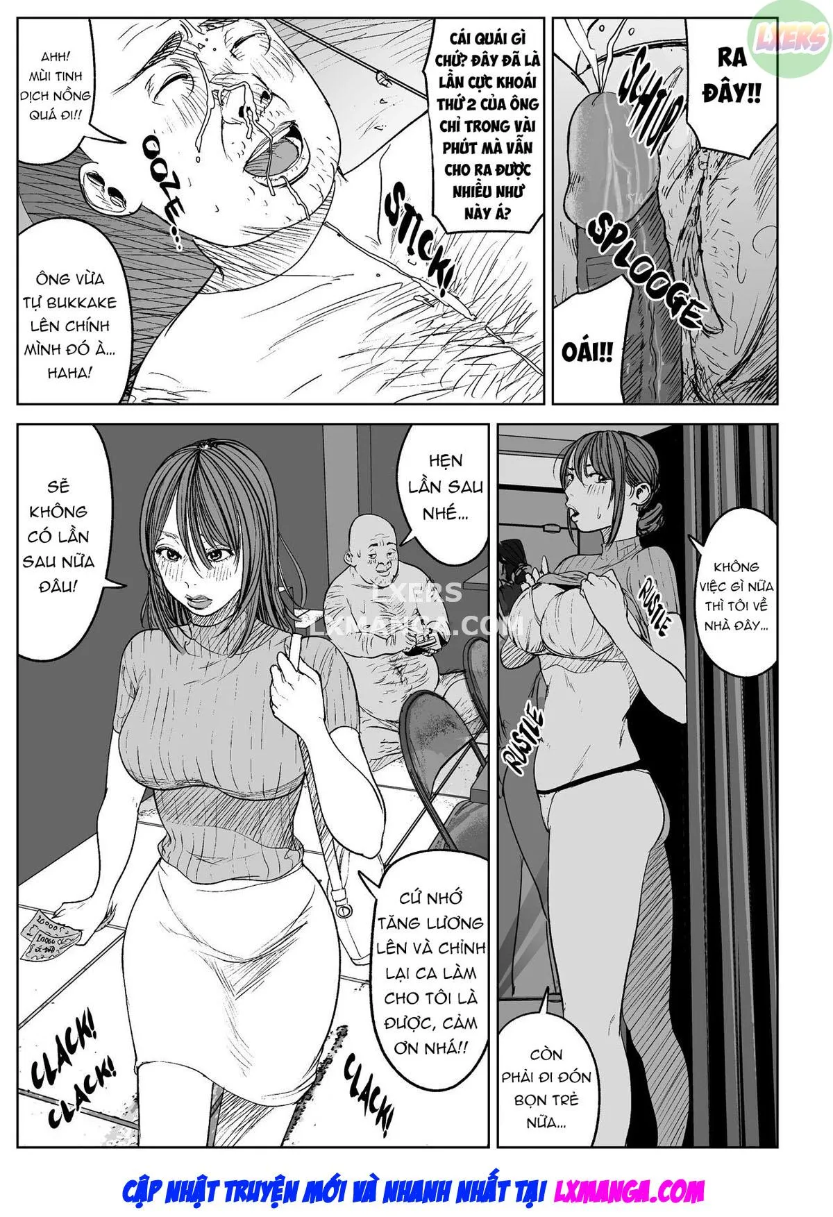 HentaiVN.net - Ảnh 18 - Kyou, Tenchou Ni Netoraremashita. [Today, I Cheated With The Manager] - Oneshot