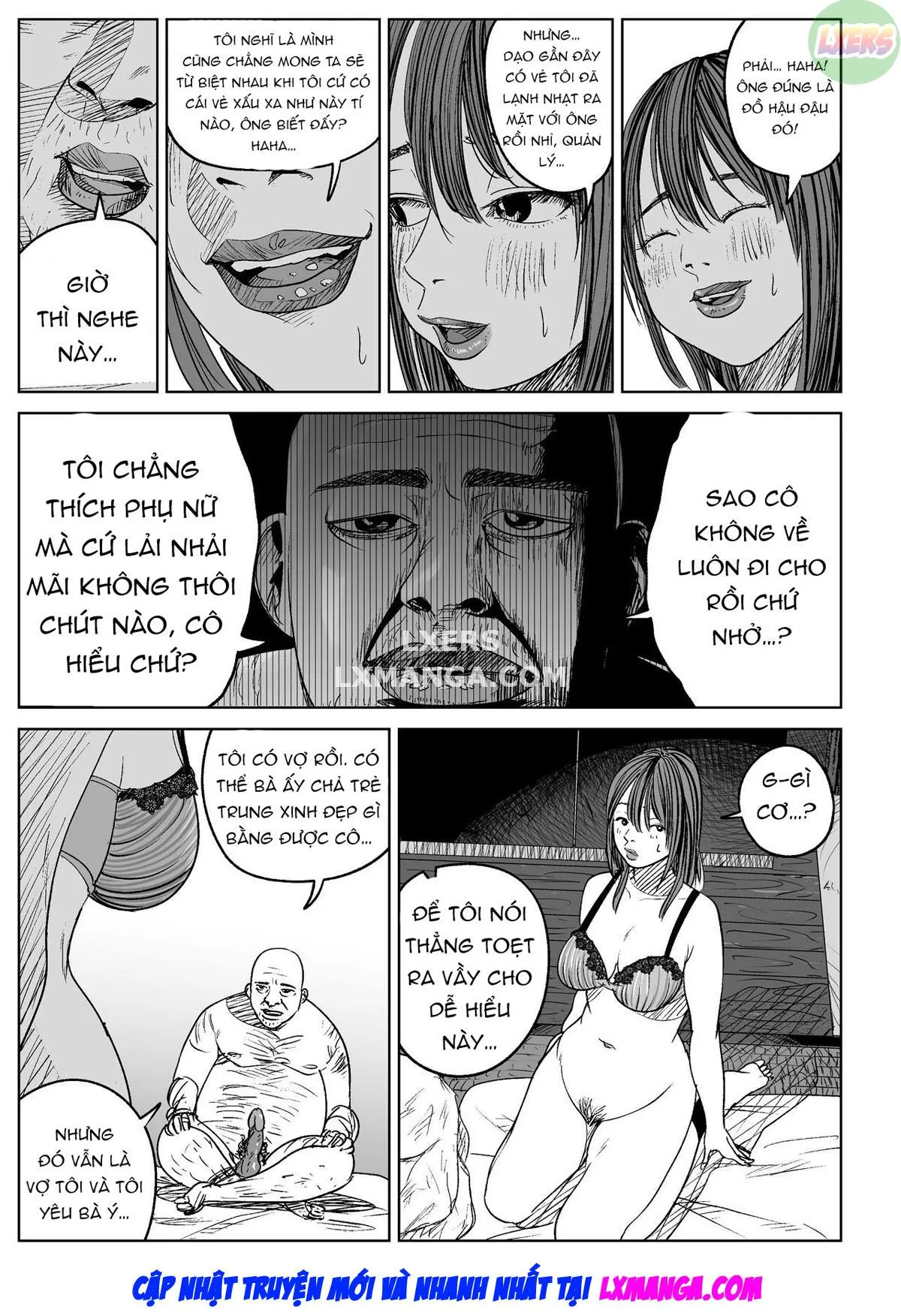 HentaiVN.net - Ảnh 40 - Kyou, Tenchou Ni Netoraremashita. [Today, I Cheated With The Manager] - Oneshot