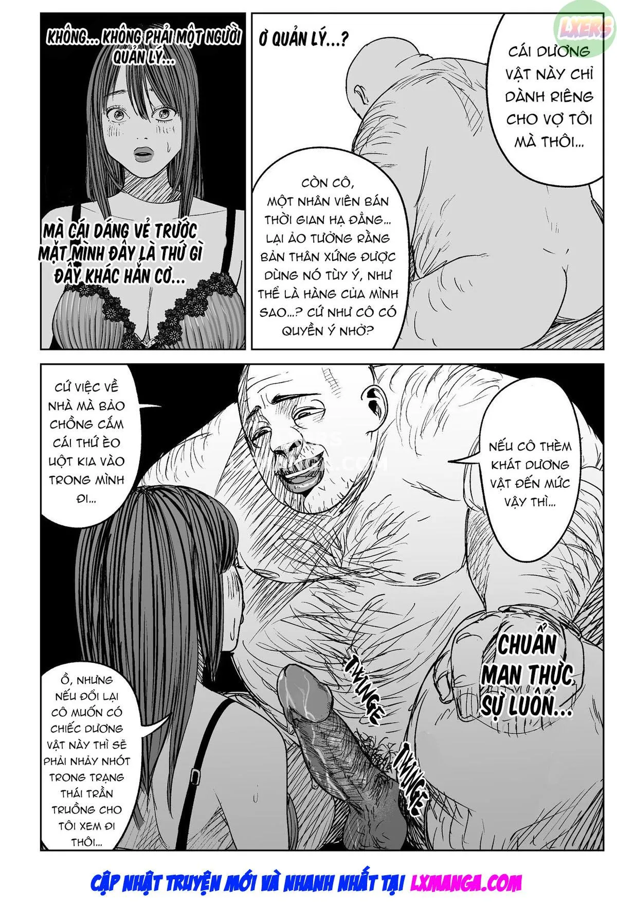 HentaiVN.net - Ảnh 41 - Kyou, Tenchou Ni Netoraremashita. [Today, I Cheated With The Manager] - Oneshot