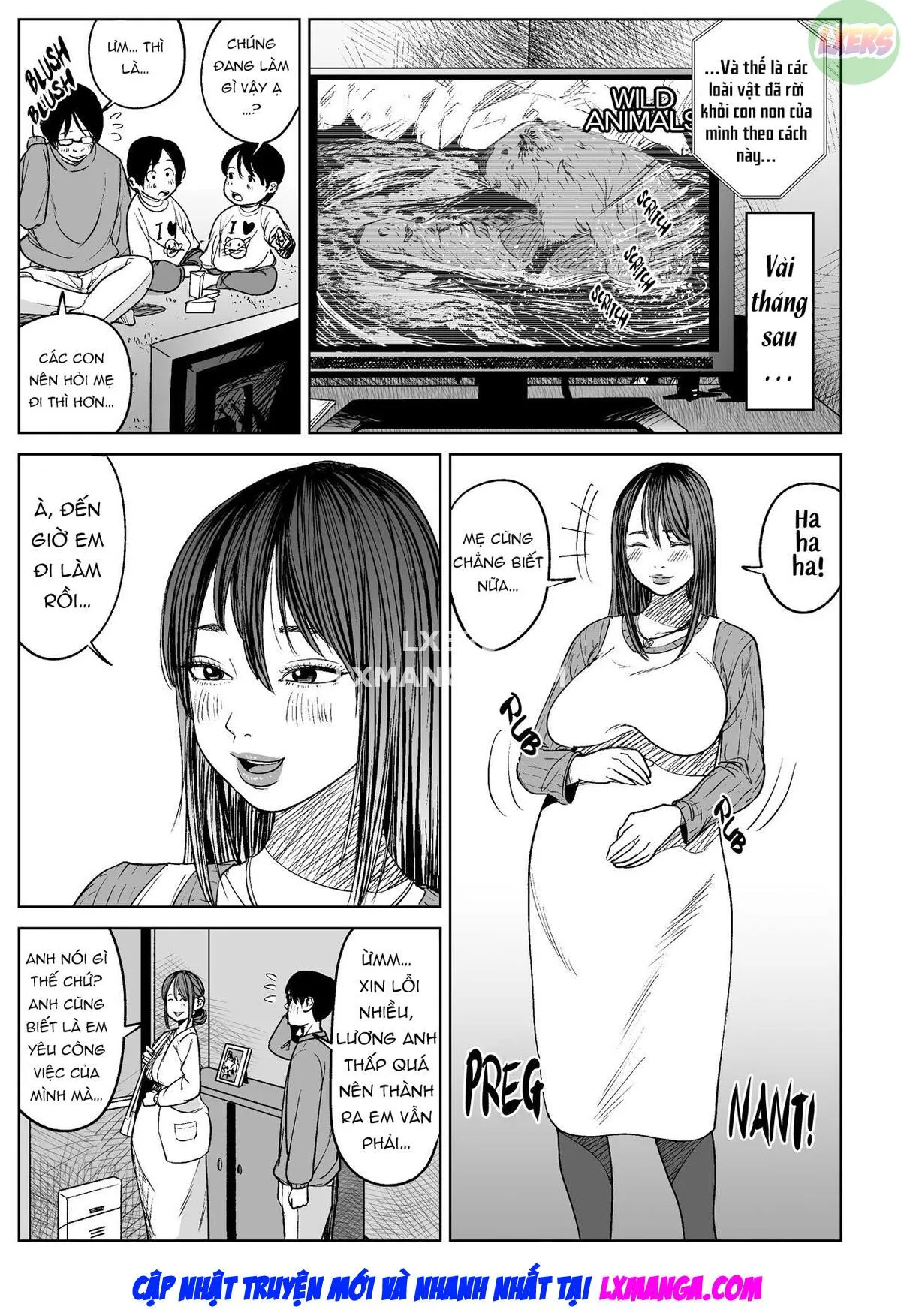 HentaiVN.net - Ảnh 56 - Kyou, Tenchou Ni Netoraremashita. [Today, I Cheated With The Manager] - Oneshot