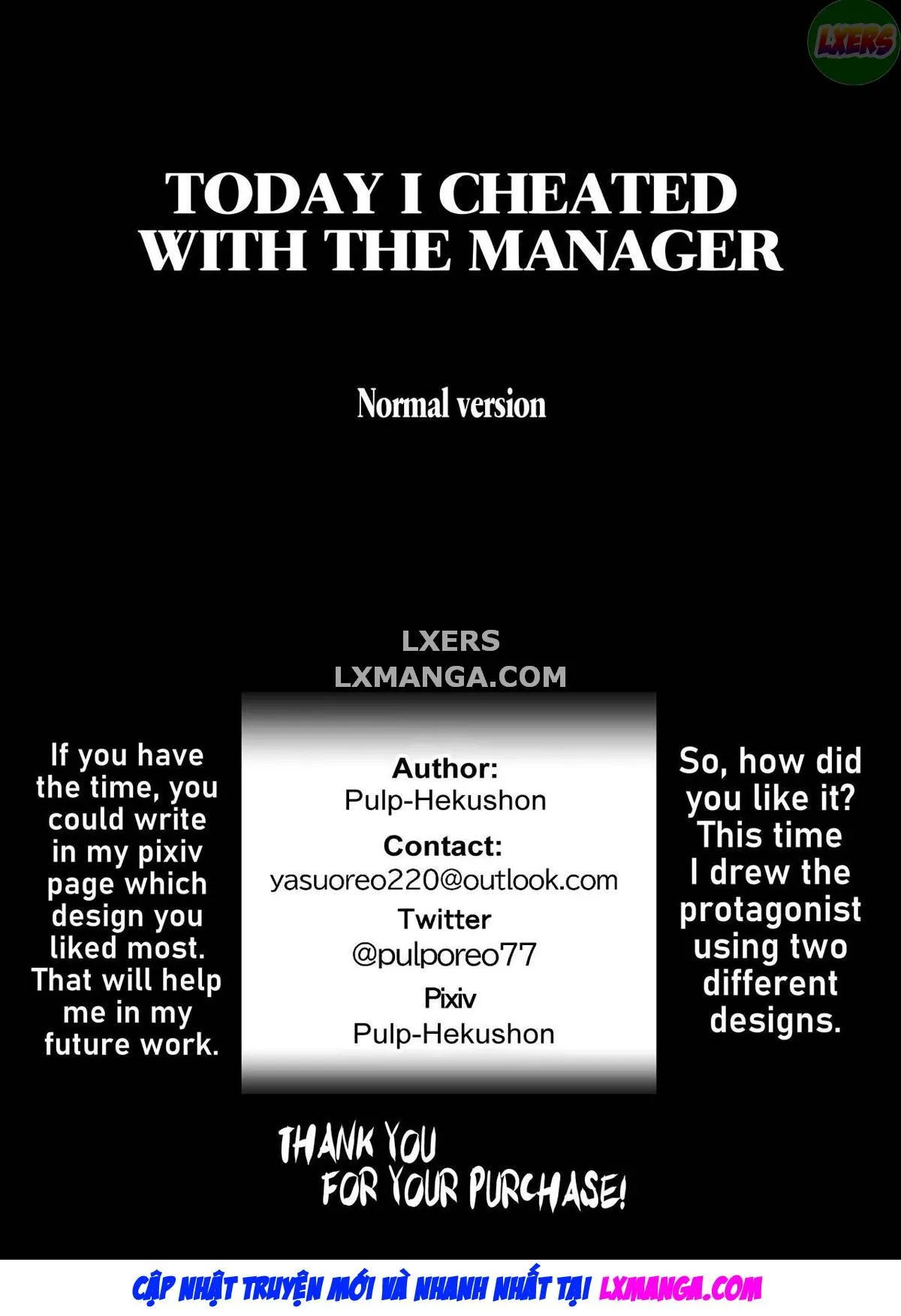 HentaiVN.net - Ảnh 60 - Kyou, Tenchou Ni Netoraremashita. [Today, I Cheated With The Manager] - Oneshot
