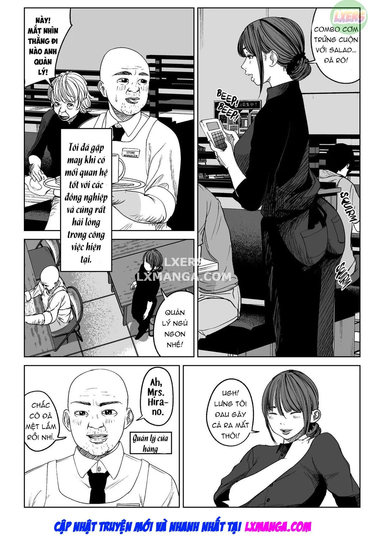 HentaiVN.net - Ảnh 7 - Kyou, Tenchou Ni Netoraremashita. [Today, I Cheated With The Manager] - Oneshot